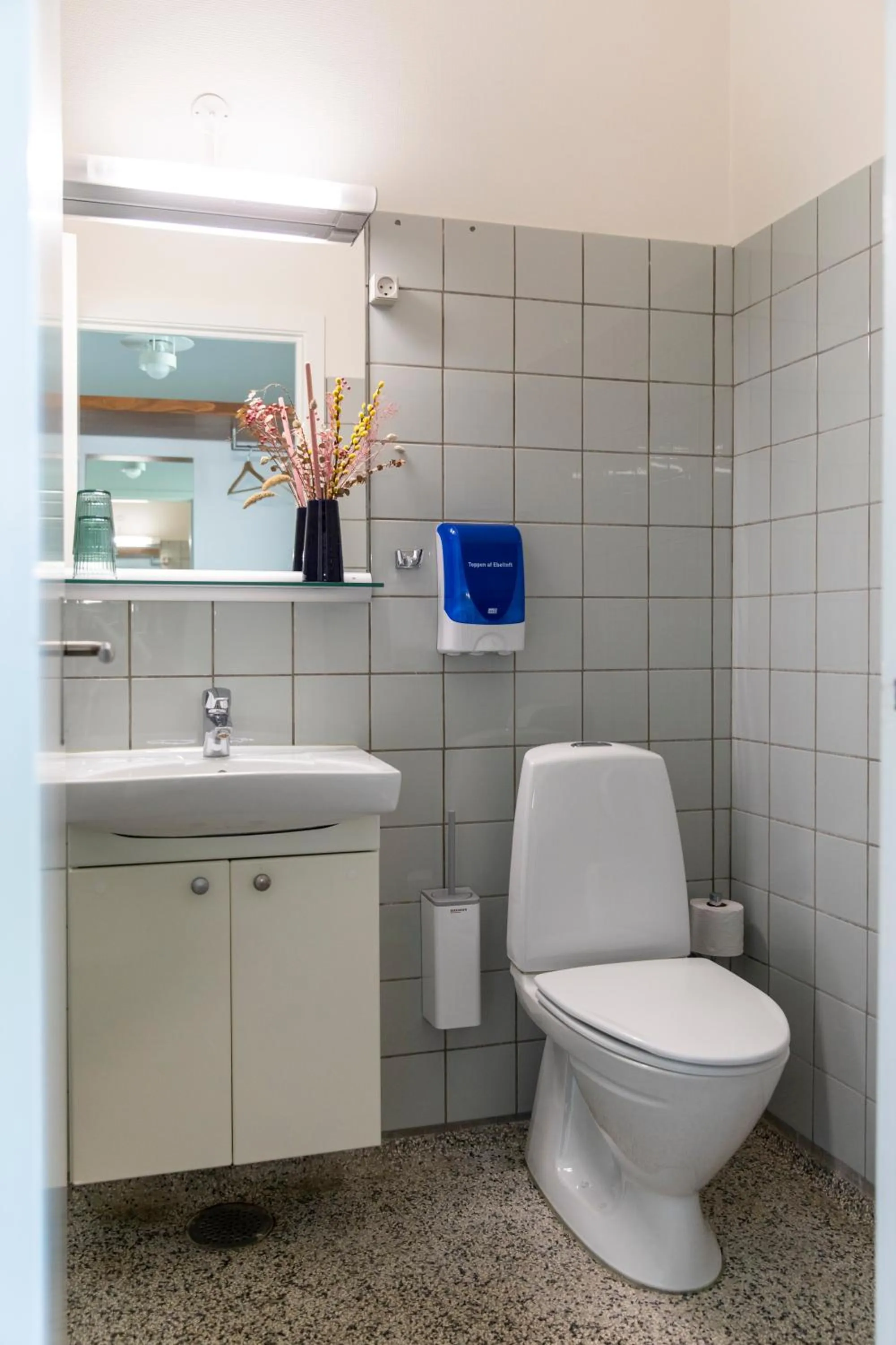 Toilet in Hotel Toppen af Ebeltoft