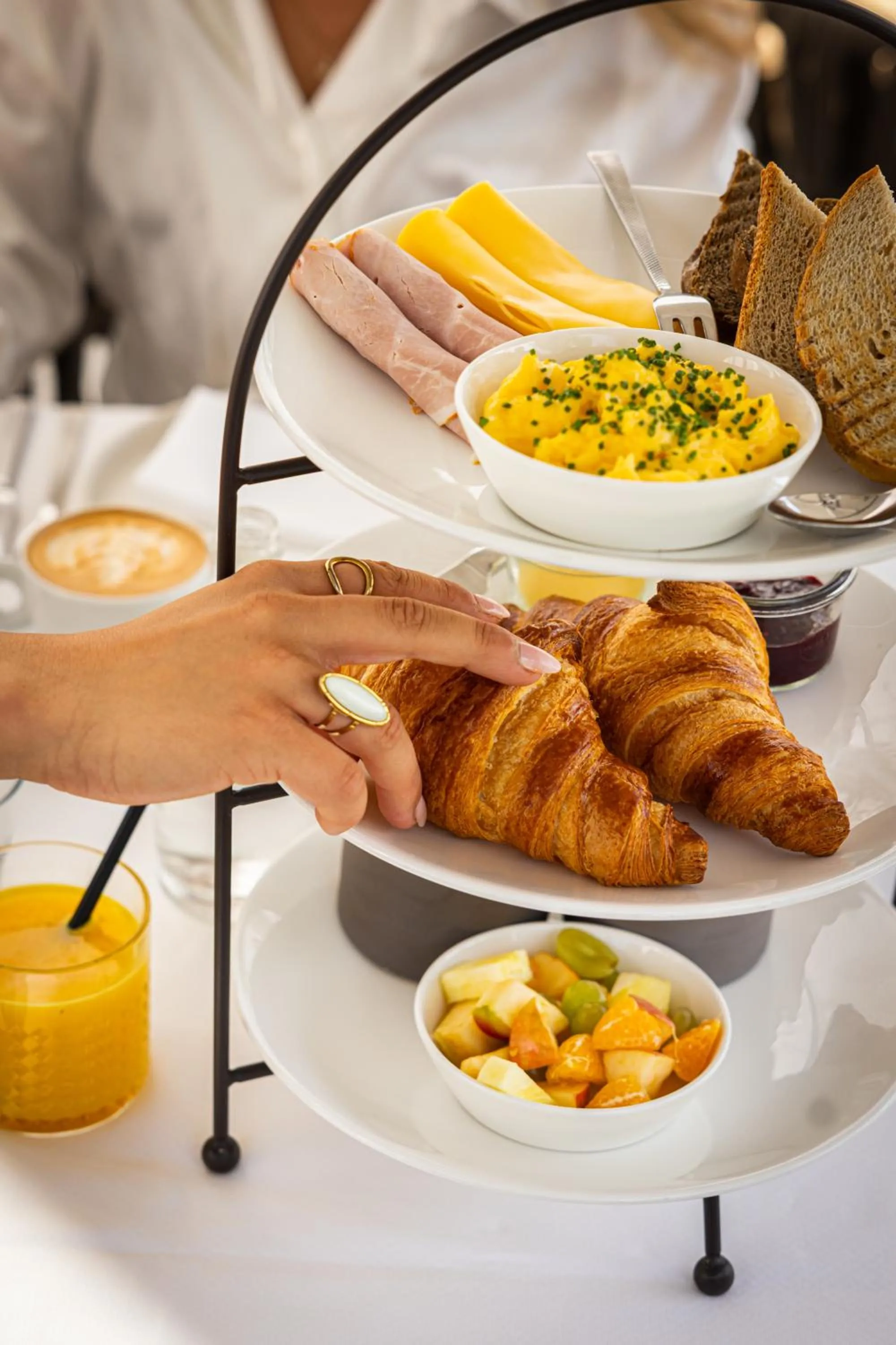 Breakfast in Boutique Hotel De Witte Dame