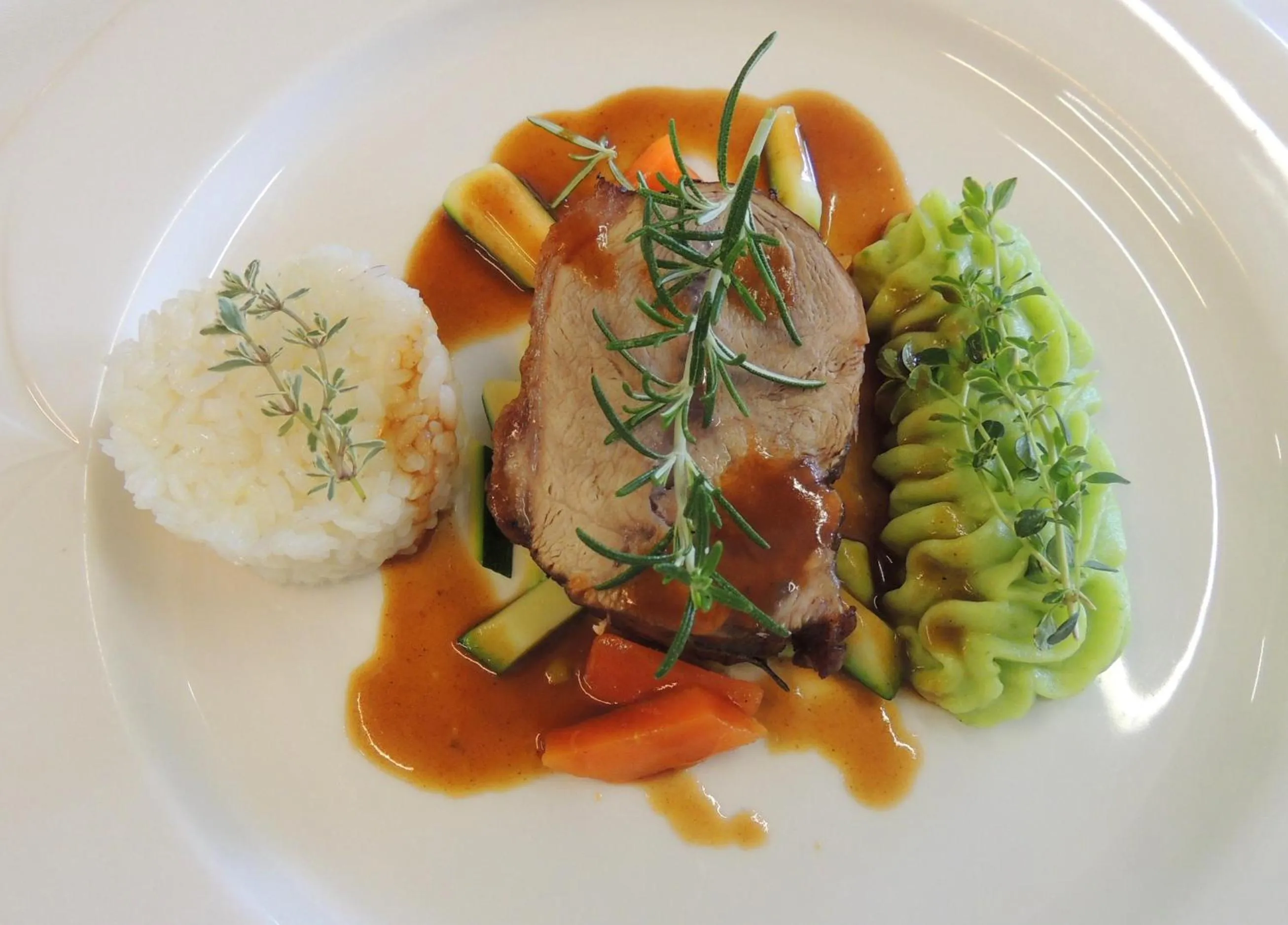 Food close-up in Gasthaus zum Weissen Kreuz