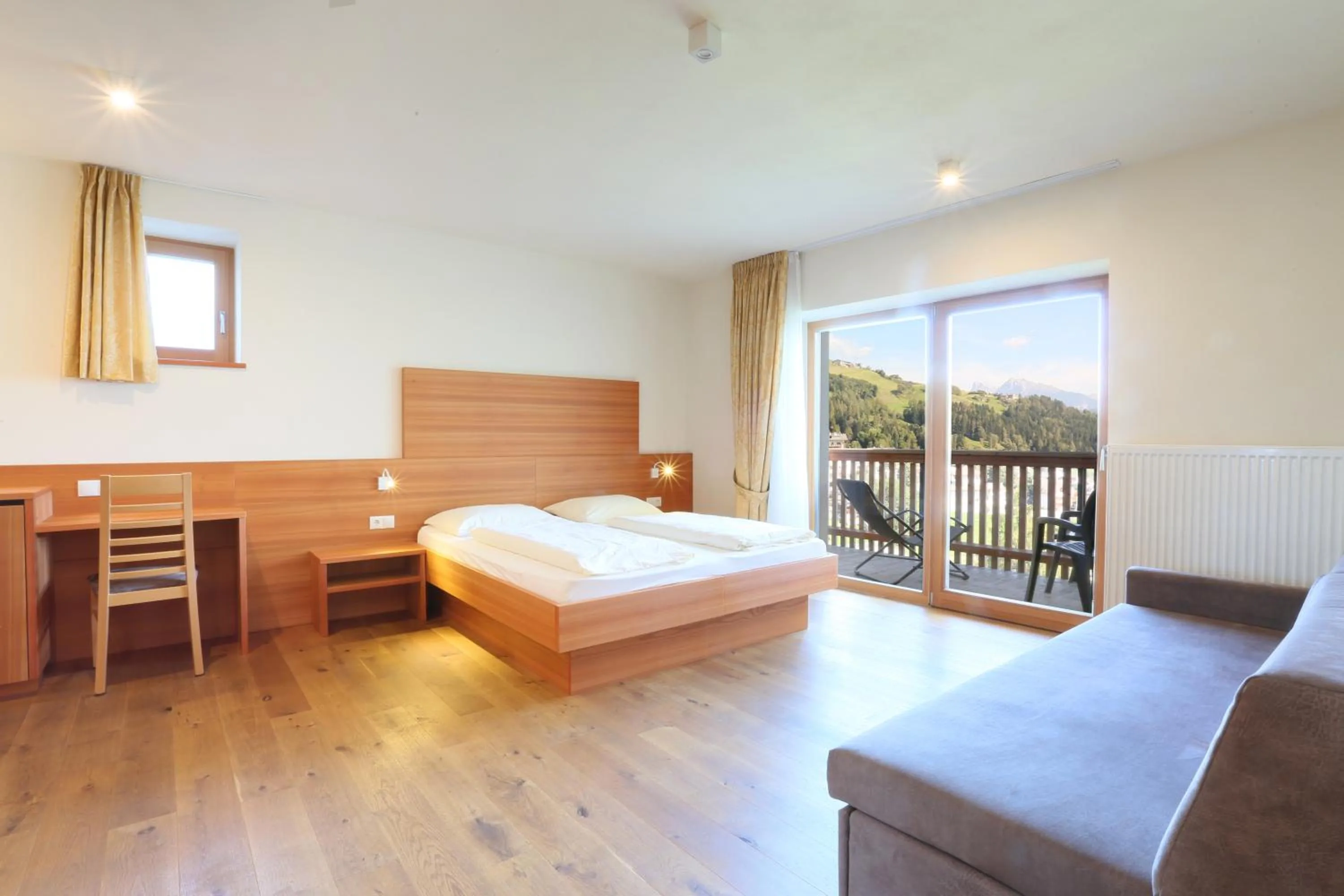 View (from property/room), Bed in Gasthaus zum Weissen Kreuz