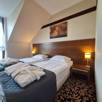 Bed in Hotel i Aquapark Olender