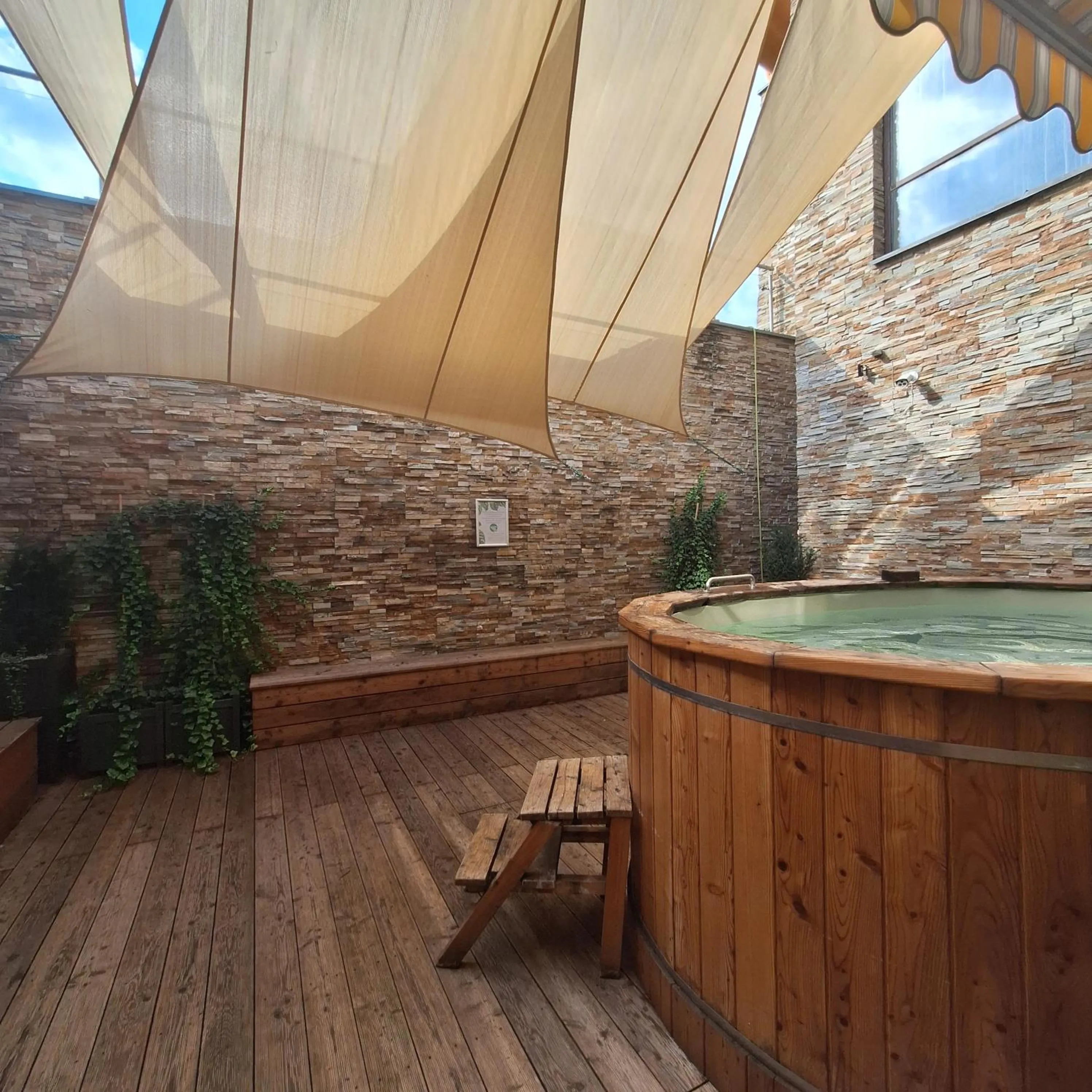 Sauna in Hotel i Aquapark Olender