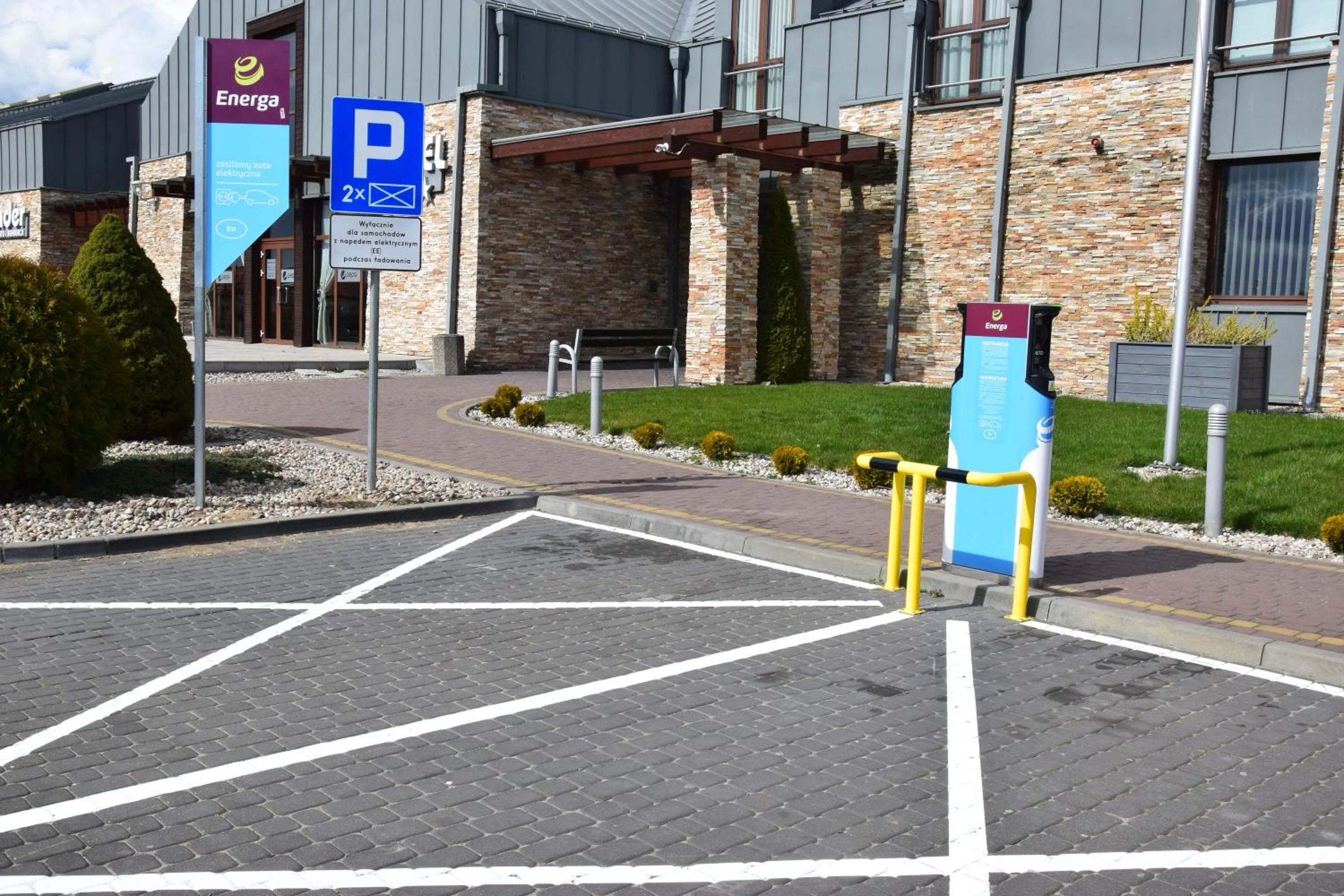 Parking in Hotel i Aquapark Olender