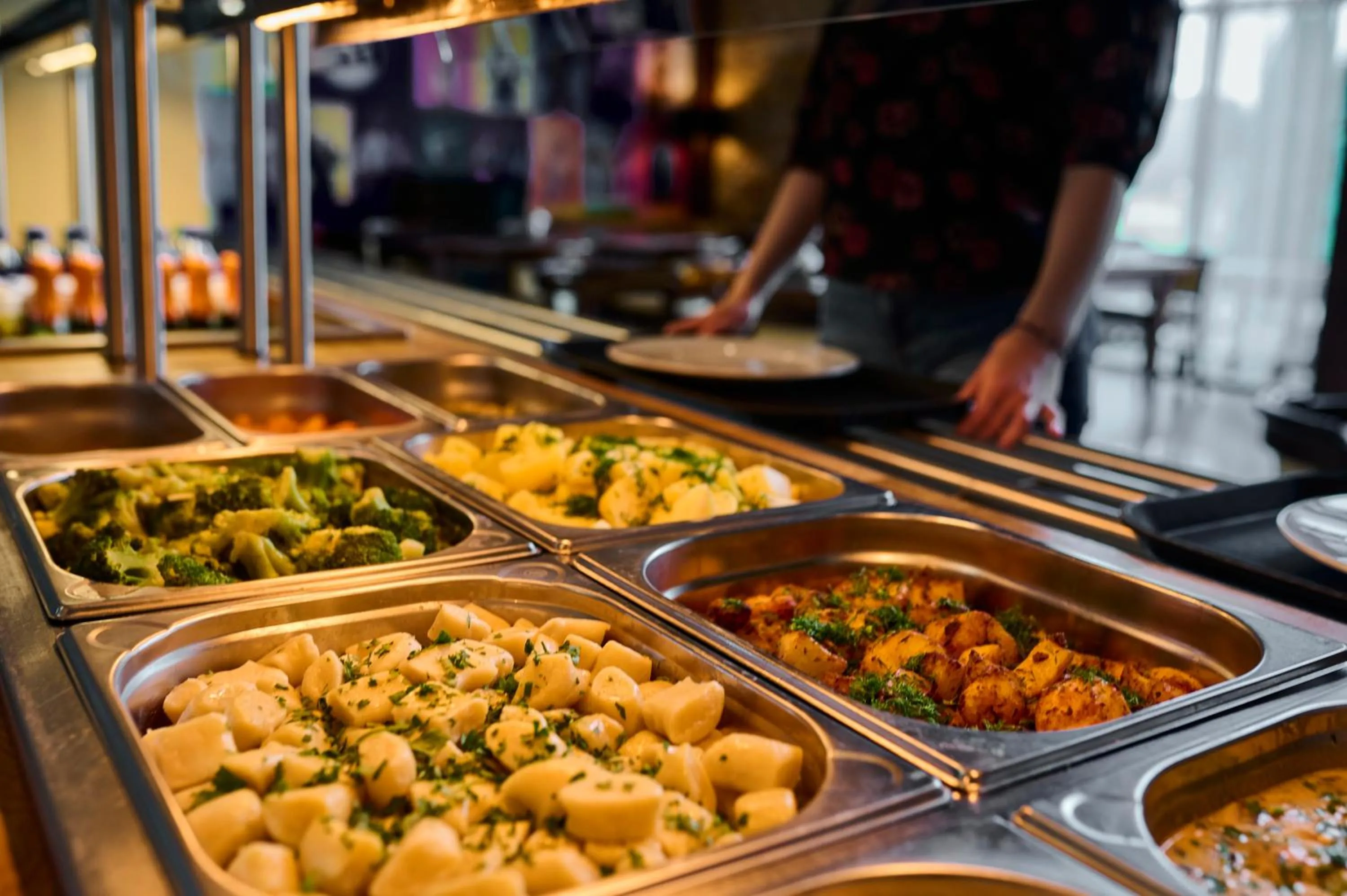 Restaurant/places to eat in Hotel i Aquapark Olender