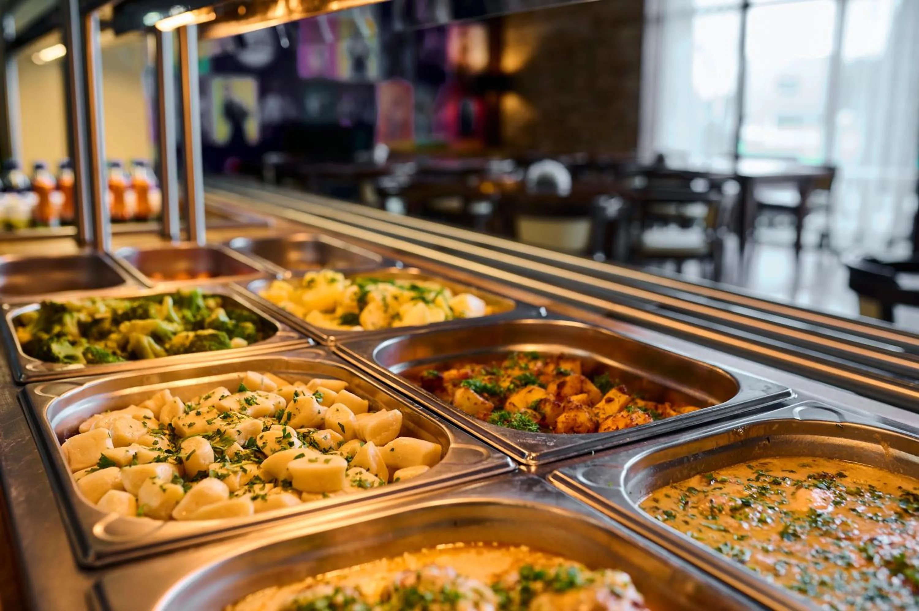 Restaurant/places to eat in Hotel i Aquapark Olender