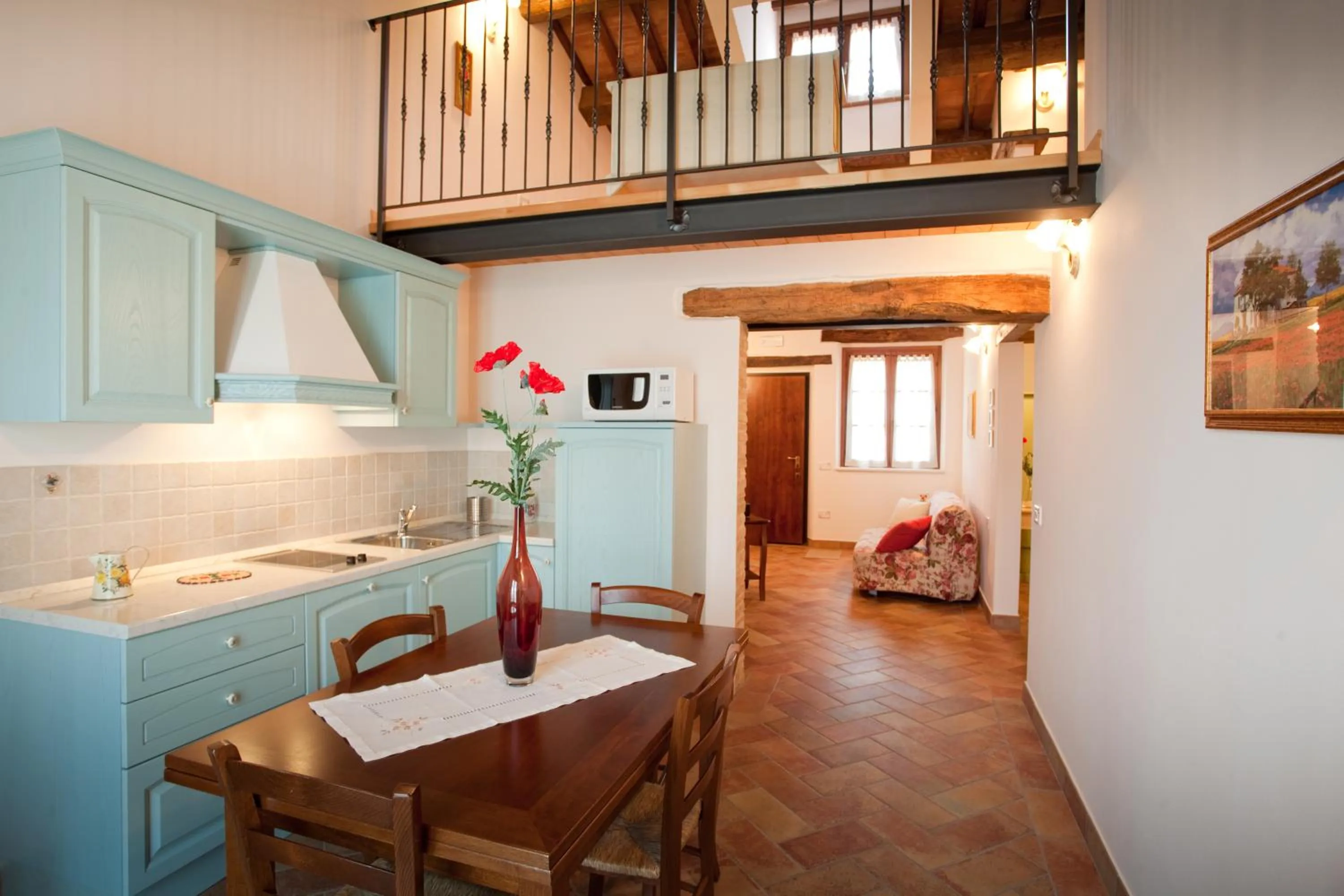 Living room in Valle del Metauro Country House