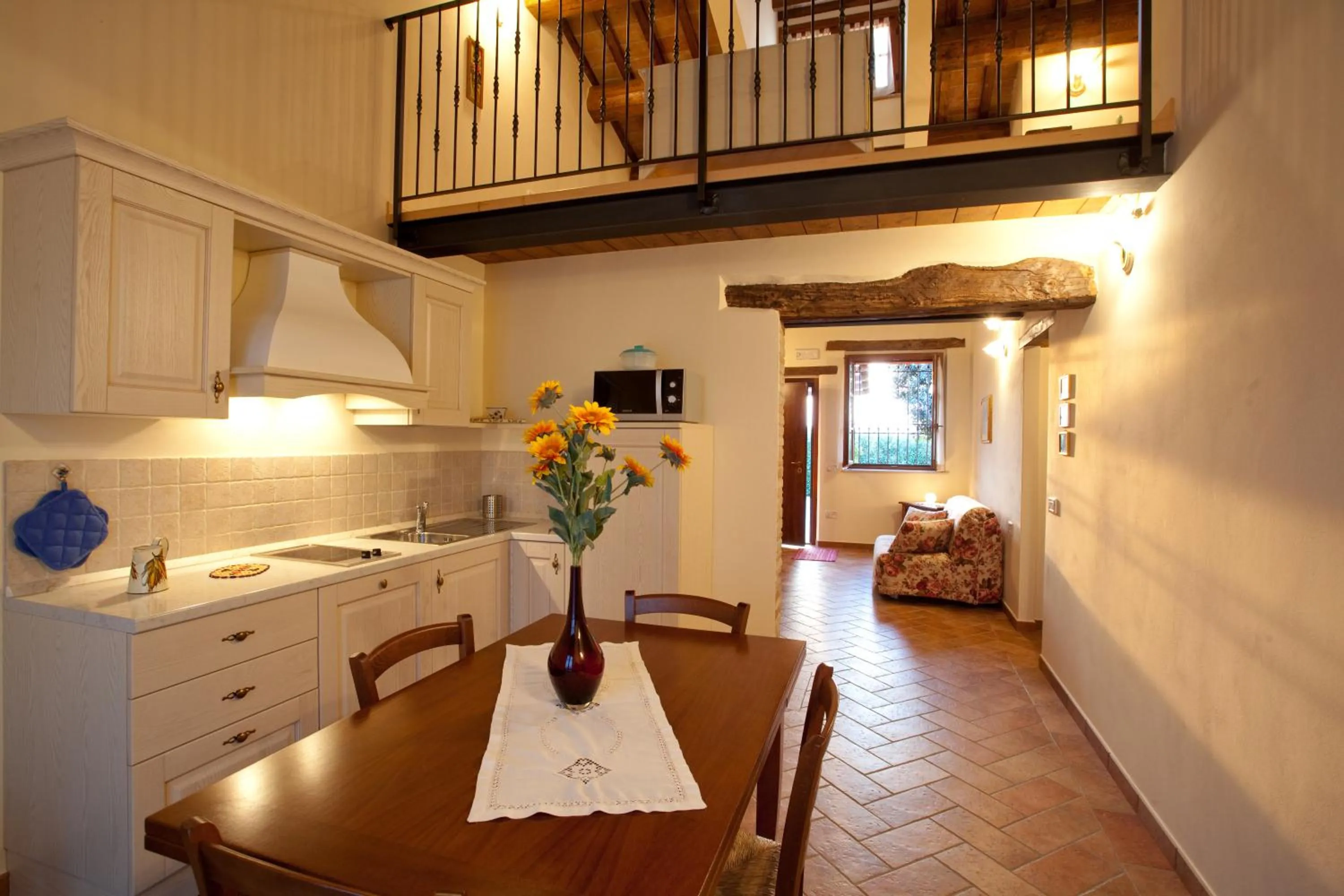 Kitchen or kitchenette in Valle del Metauro Country House