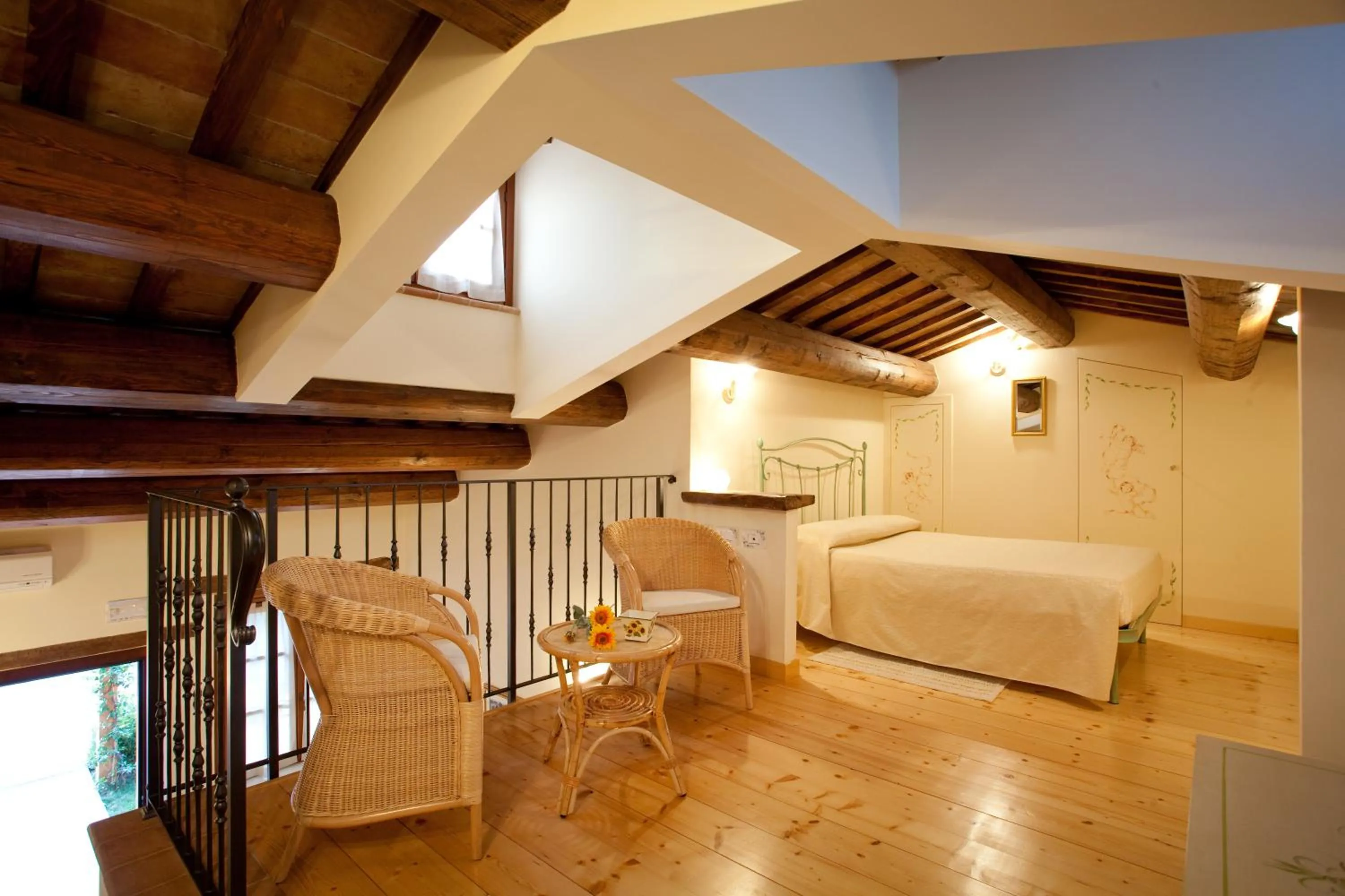 Bed in Valle del Metauro Country House