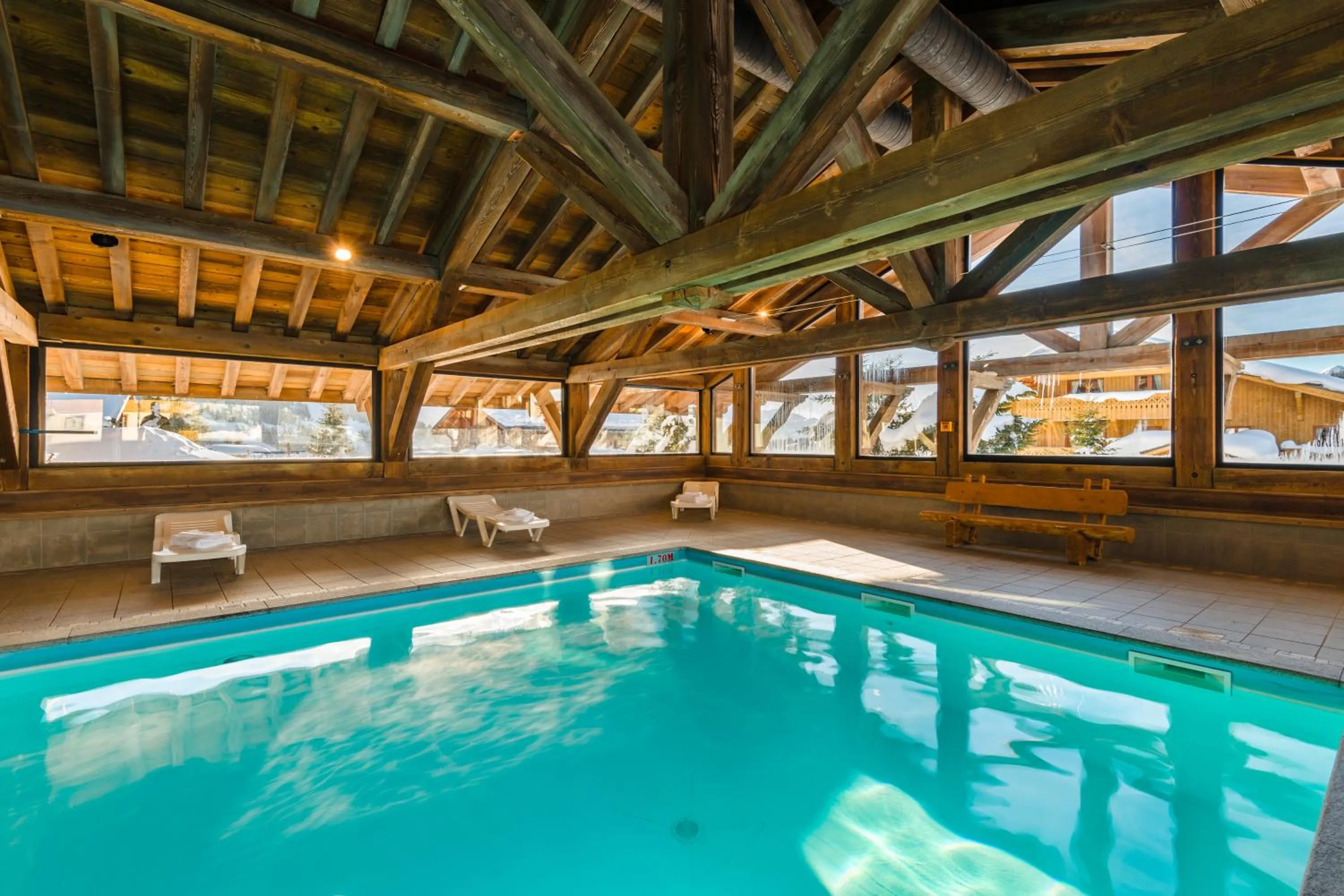 Swimming pool in Lagrange Vacances Le Village des Lapons