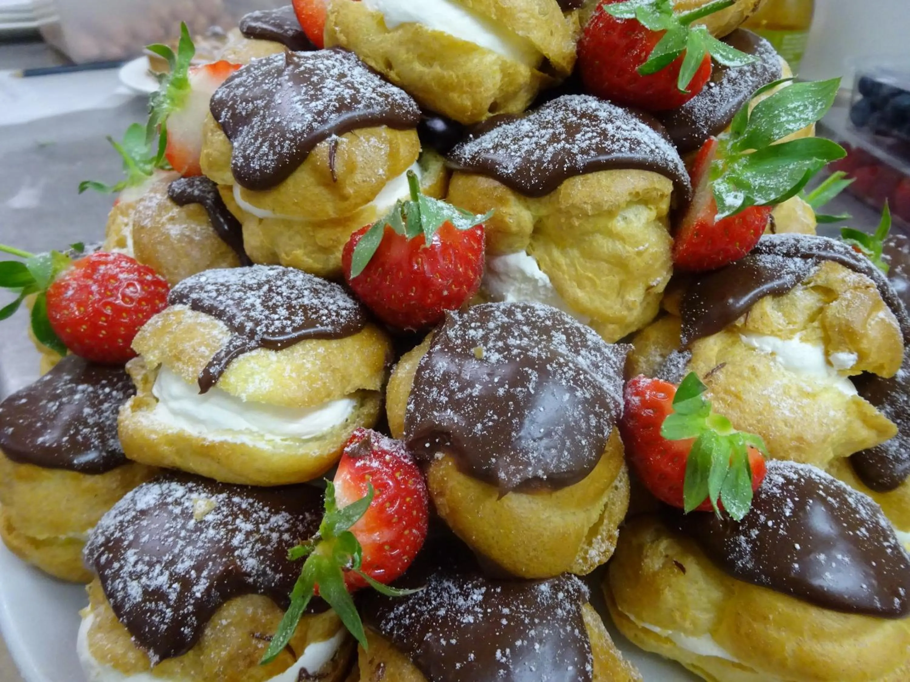 Food close-up in Chequers Inn