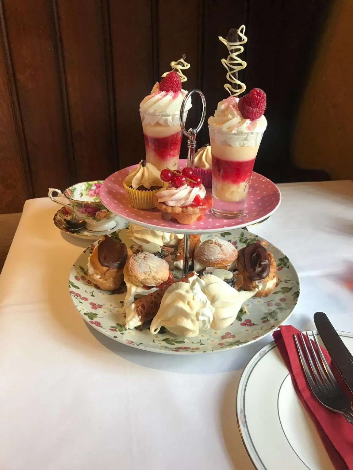 Food close-up in Chequers Inn