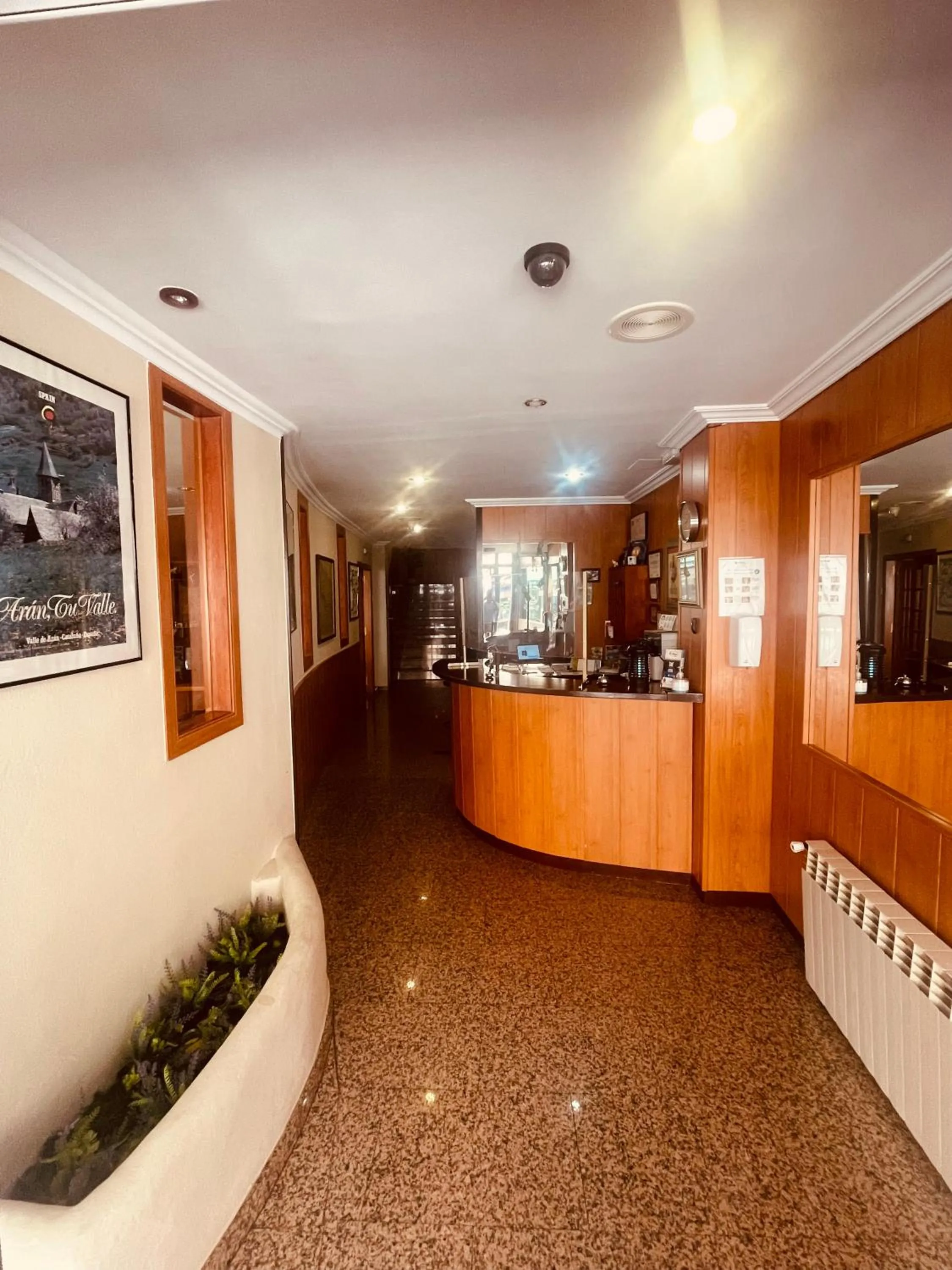 Lobby or reception in Hotel Orla