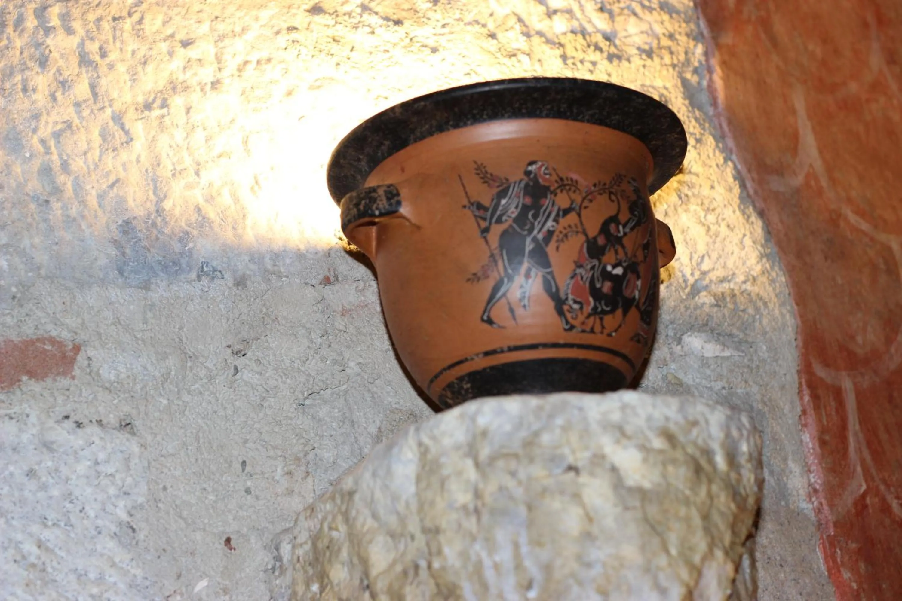 Decorative detail in Villa Cosilinum