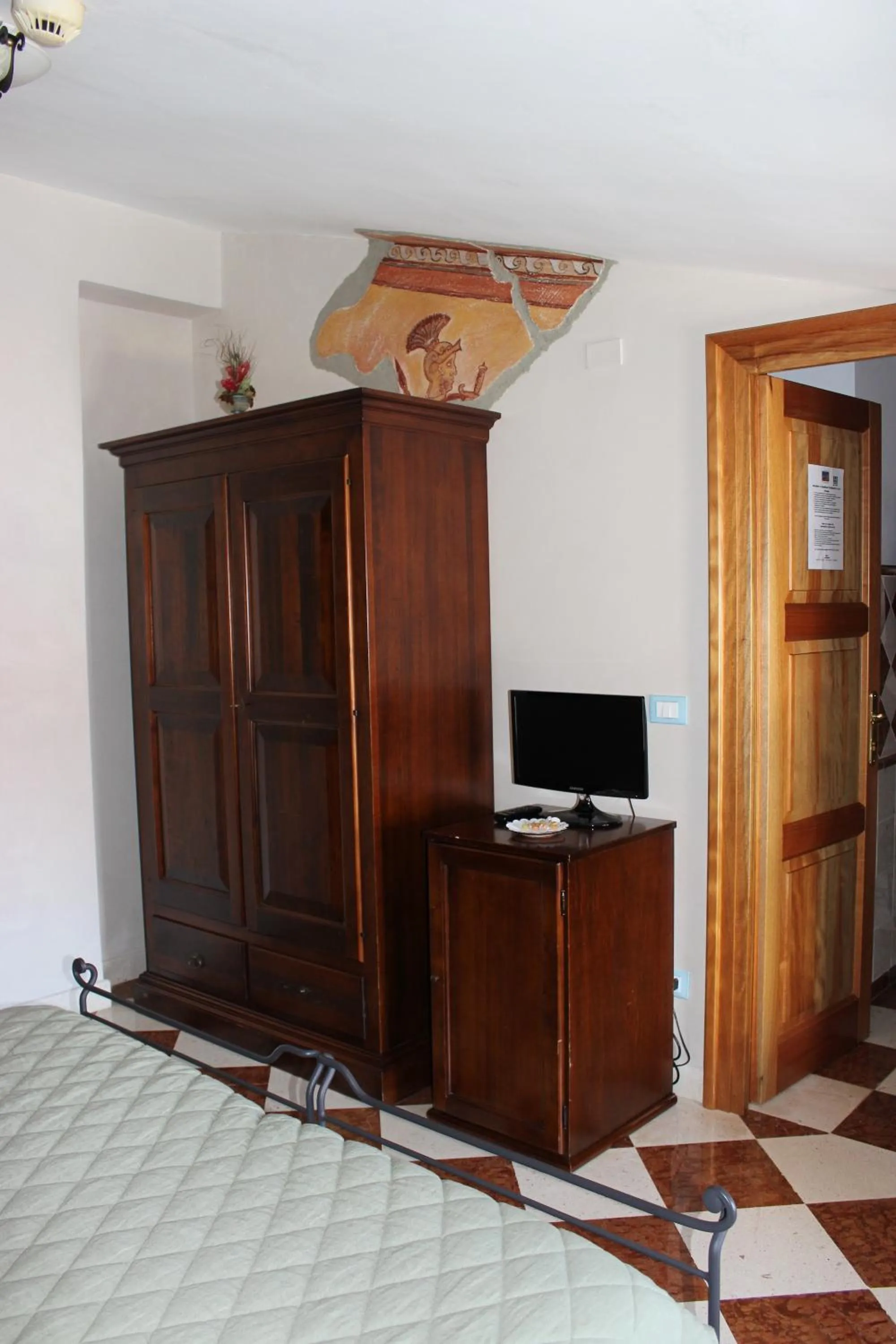 Decorative detail in Villa Cosilinum