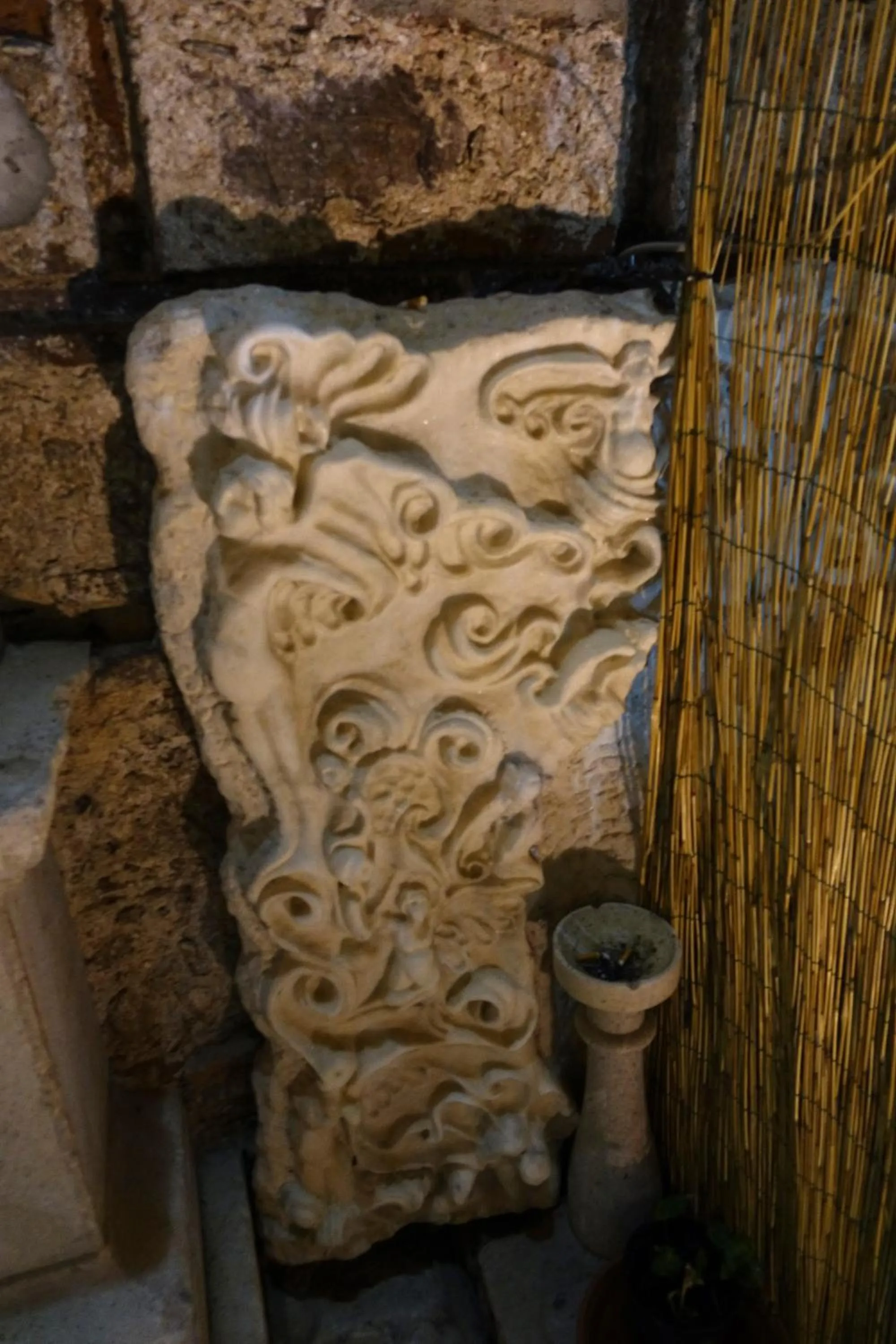 Decorative detail in Villa Cosilinum