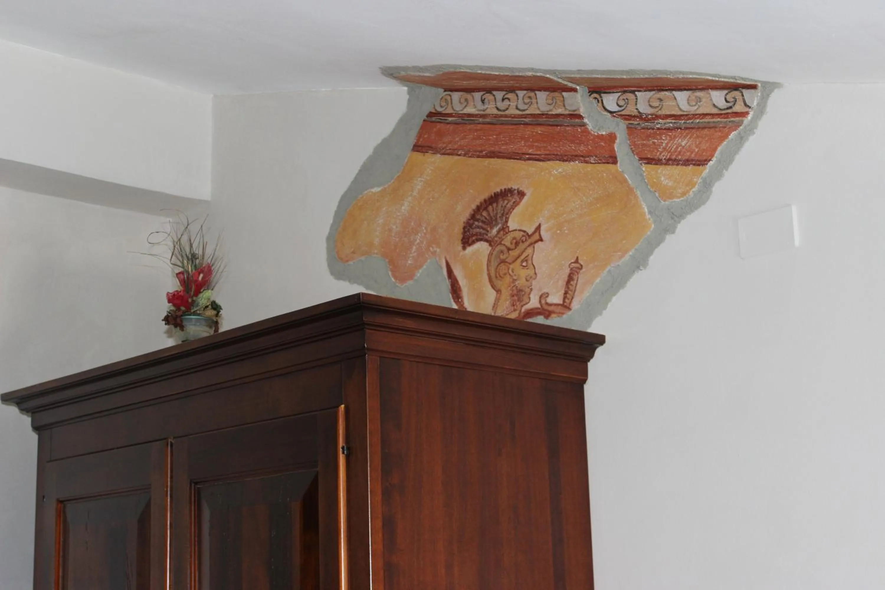 Decorative detail in Villa Cosilinum