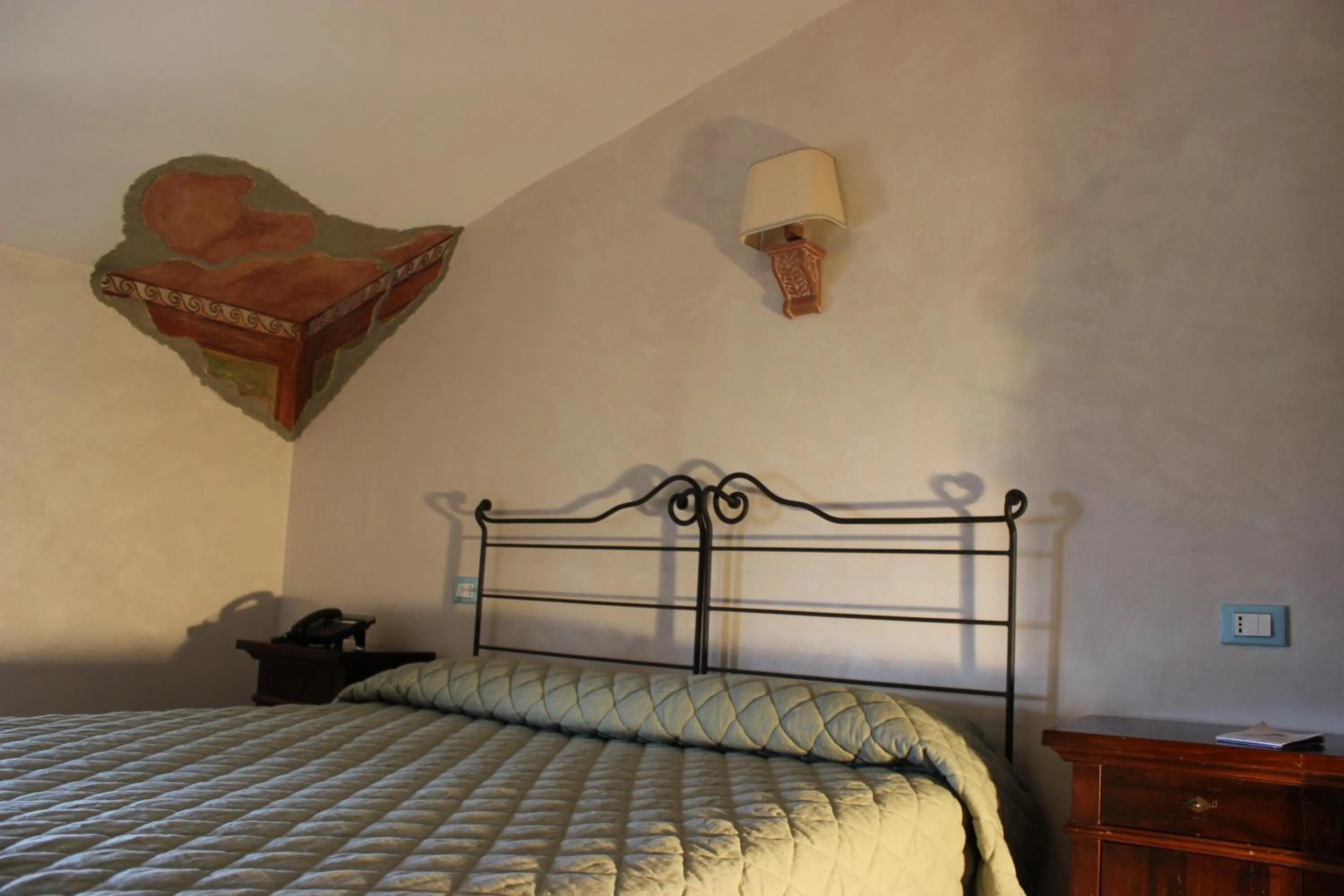 Bed in Villa Cosilinum
