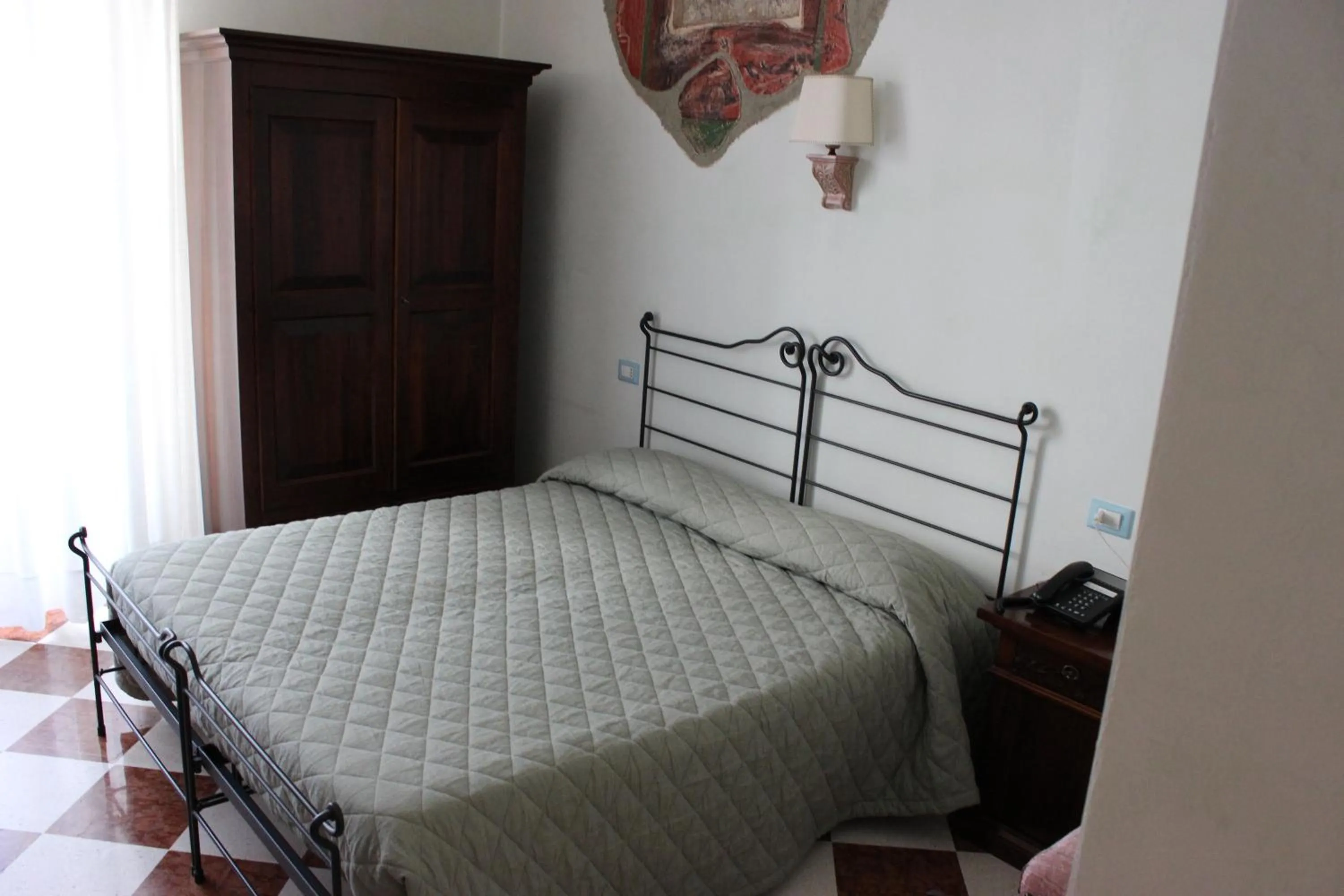 Bed in Villa Cosilinum