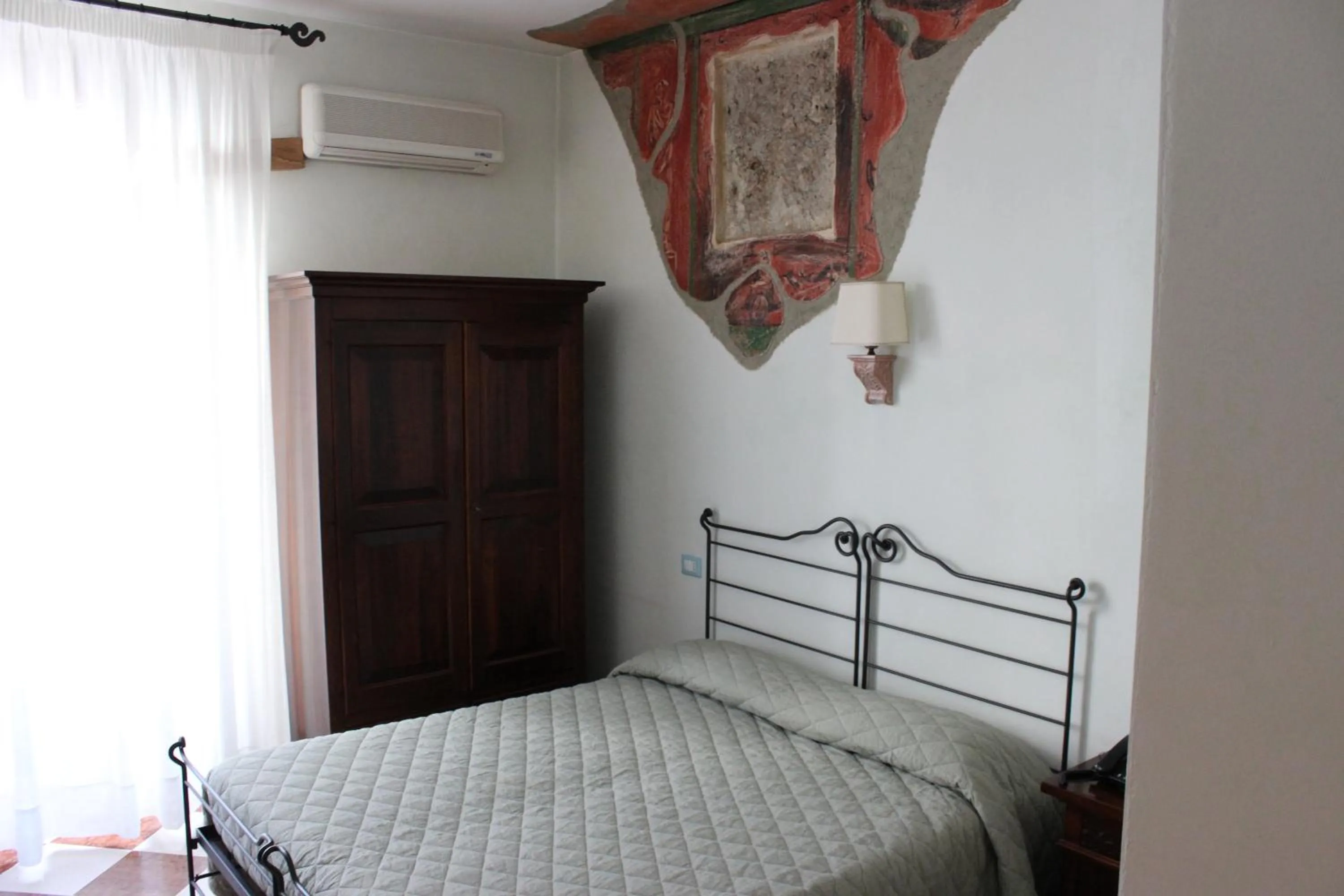 Bed in Villa Cosilinum