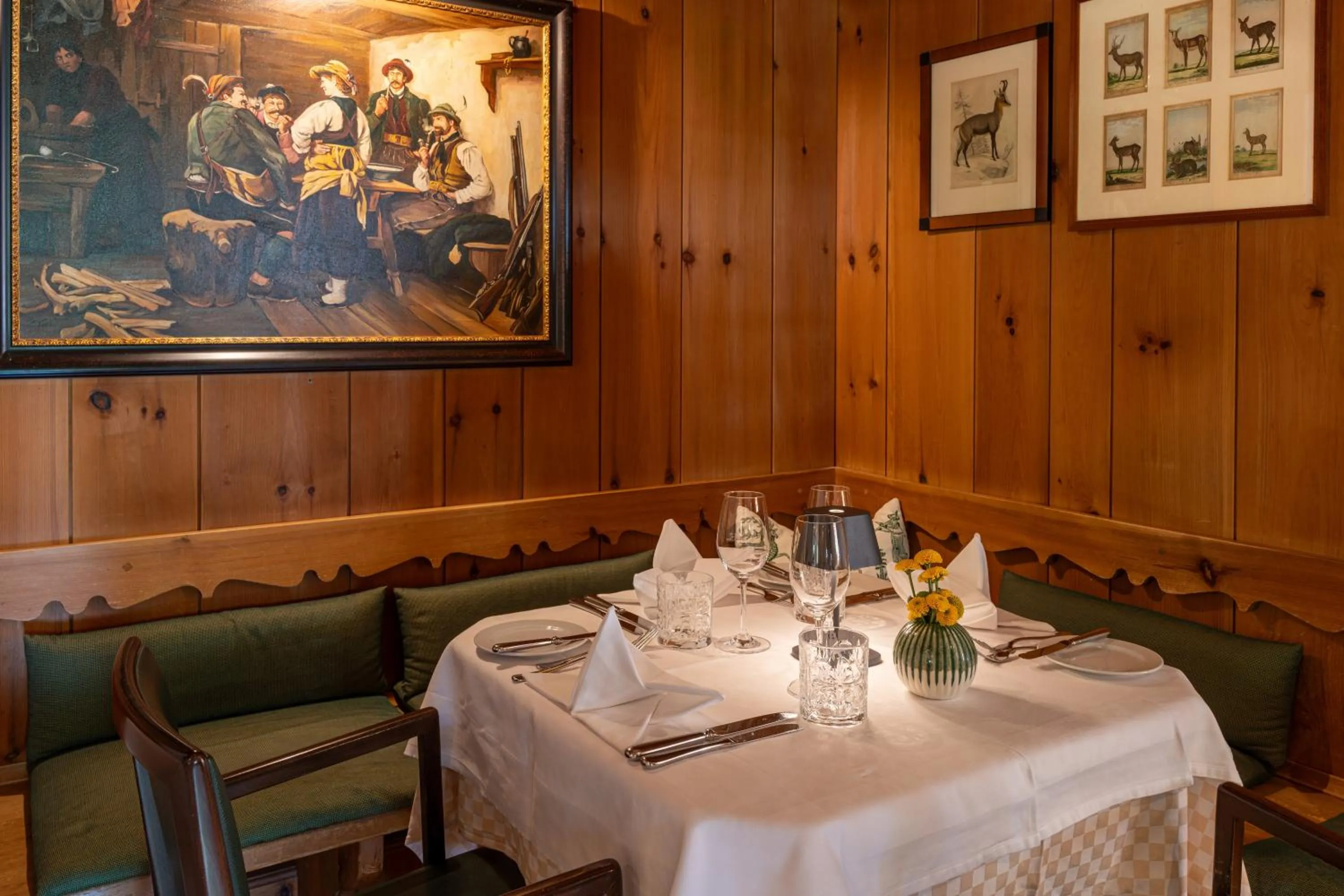 Restaurant/places to eat in Romantik Hotel Die Gersberg Alm mit Panoramablick auf Salzburg