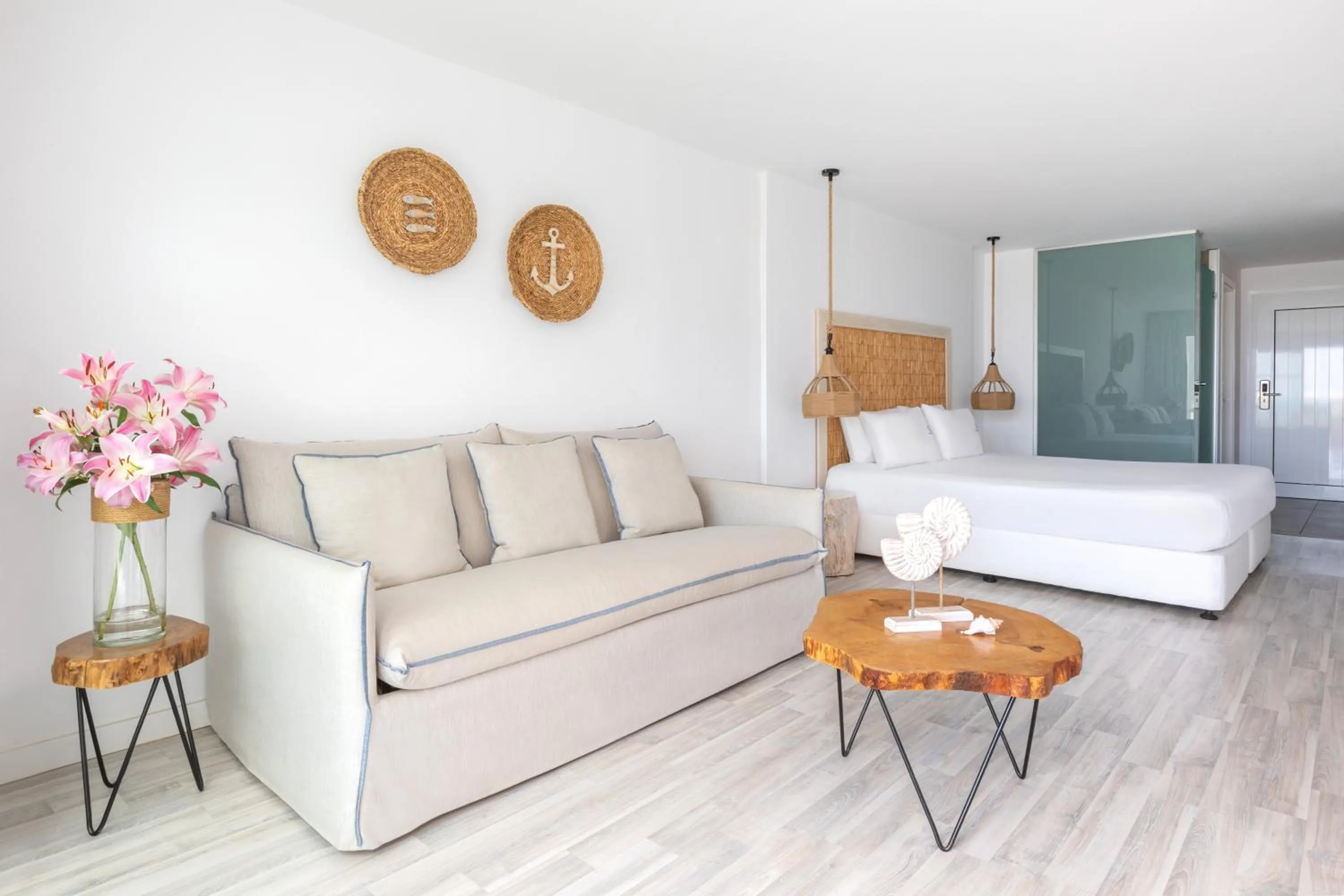 Bed in Blue Harbour Boutique