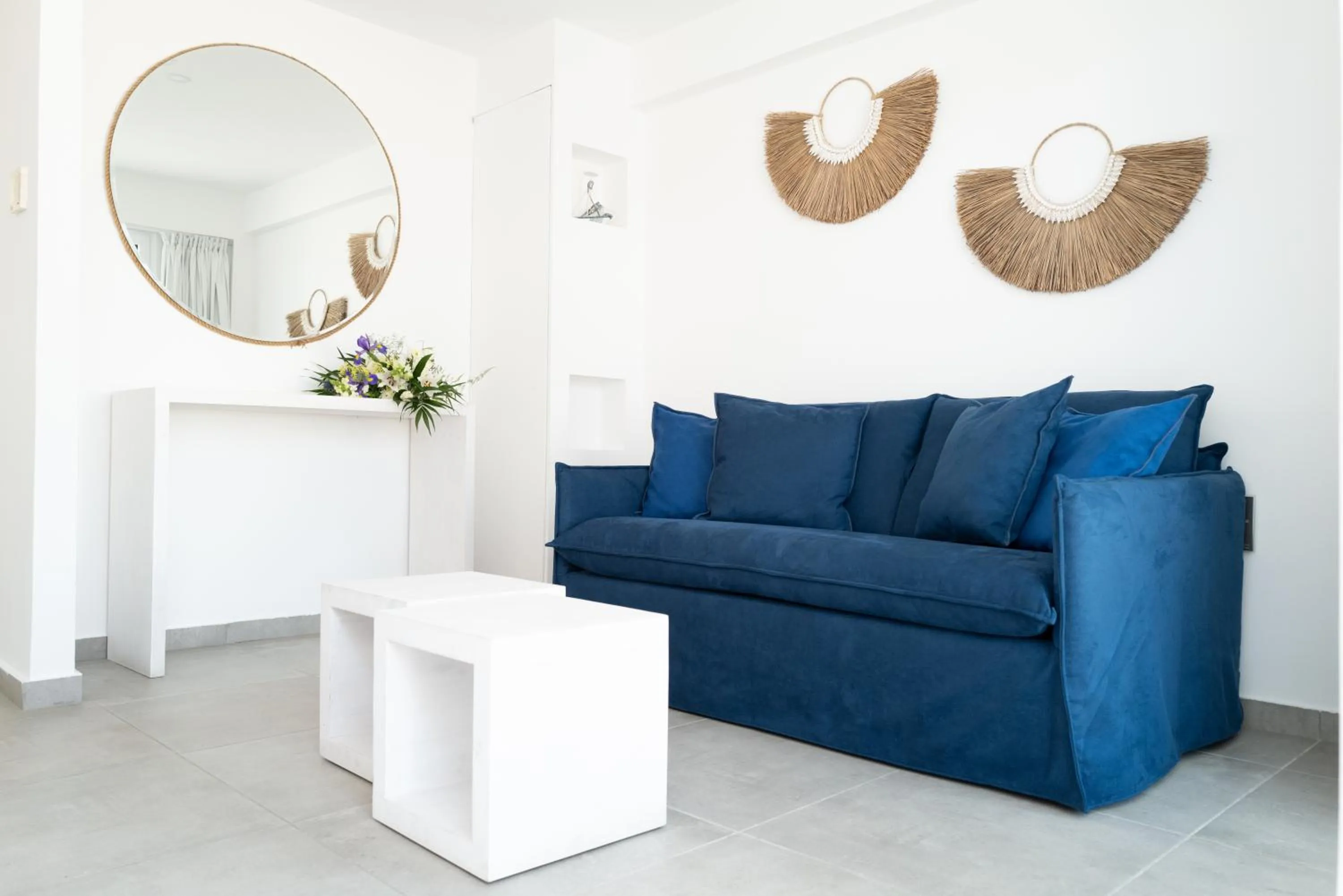 Living room in Blue Harbour Boutique
