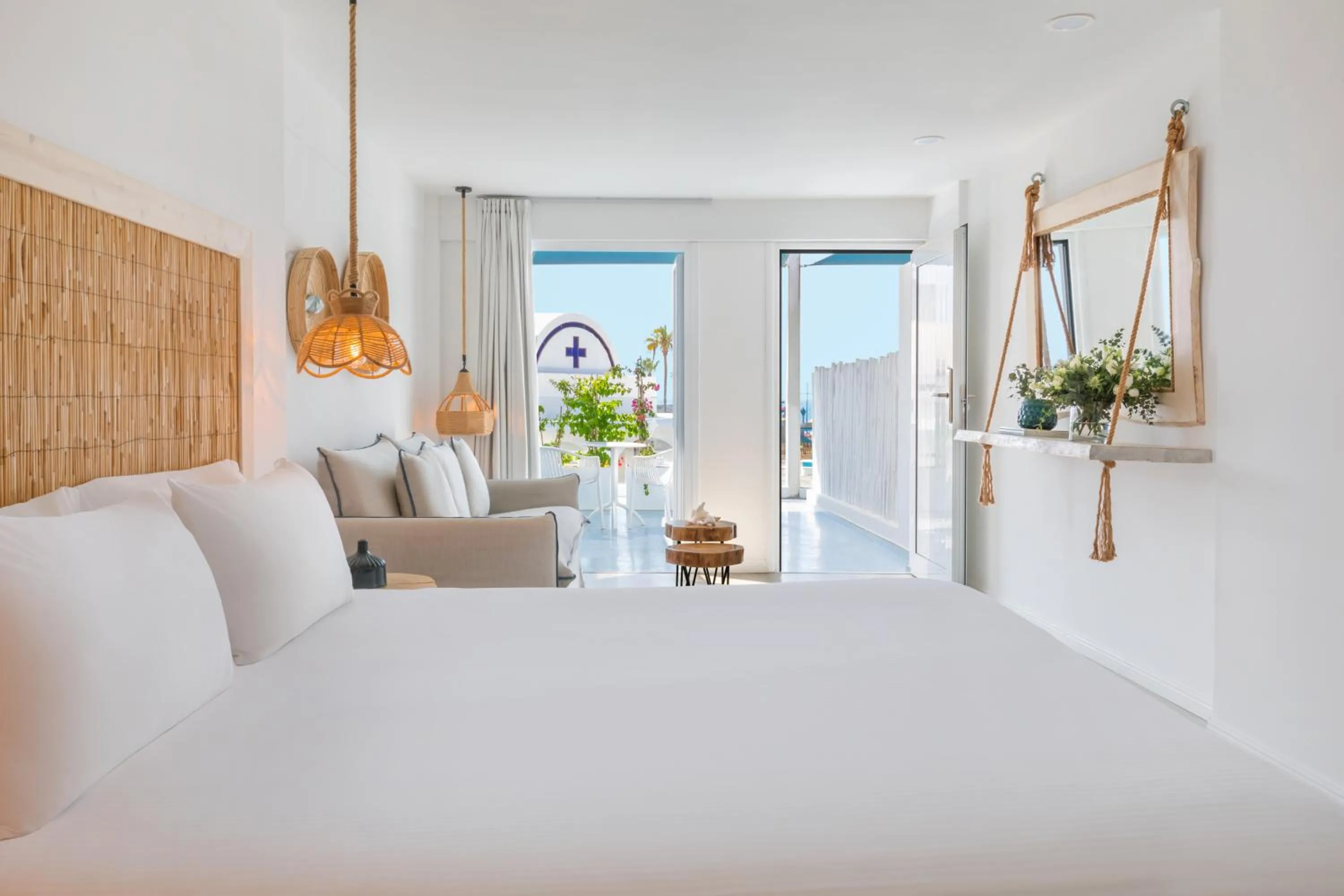 Bed in Blue Harbour Boutique