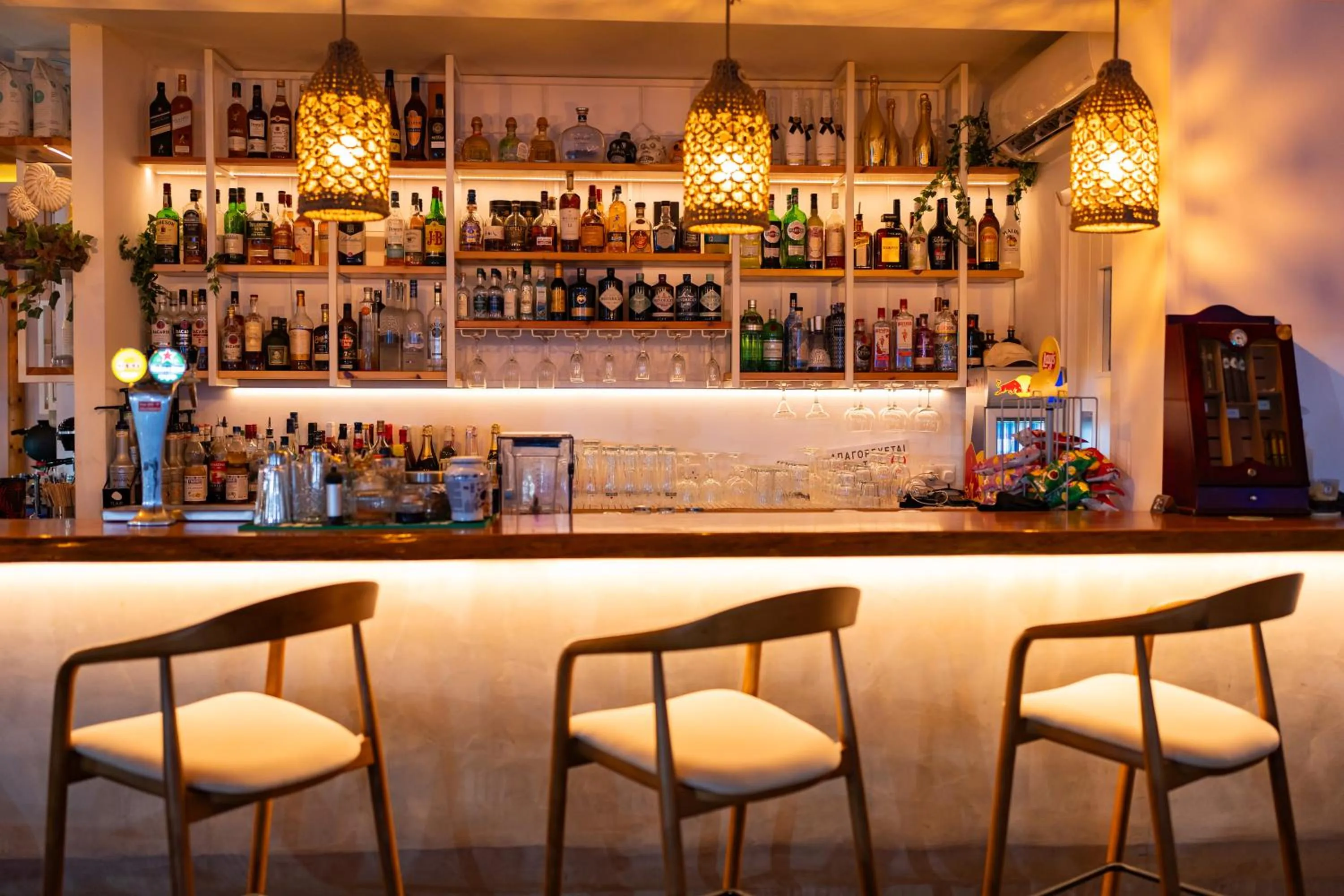 Lounge or bar in Blue Harbour Boutique