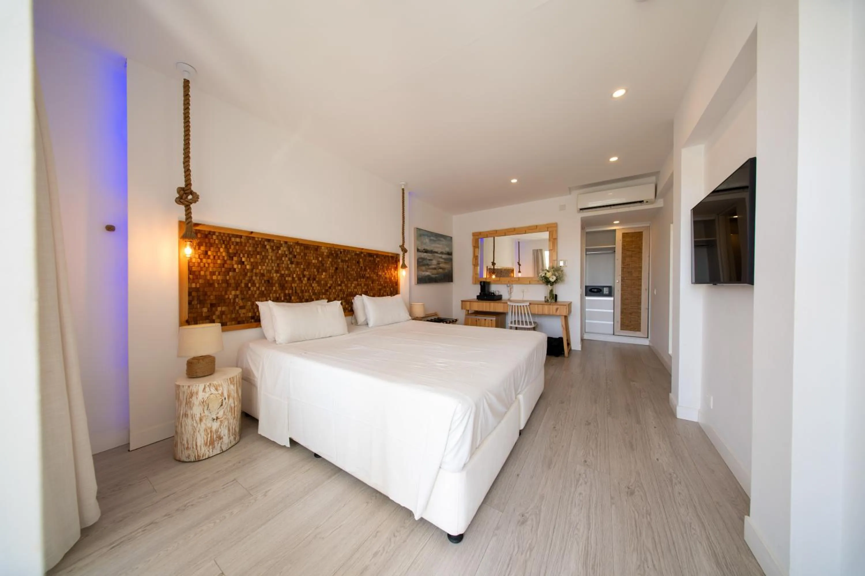 Bed in Blue Harbour Boutique