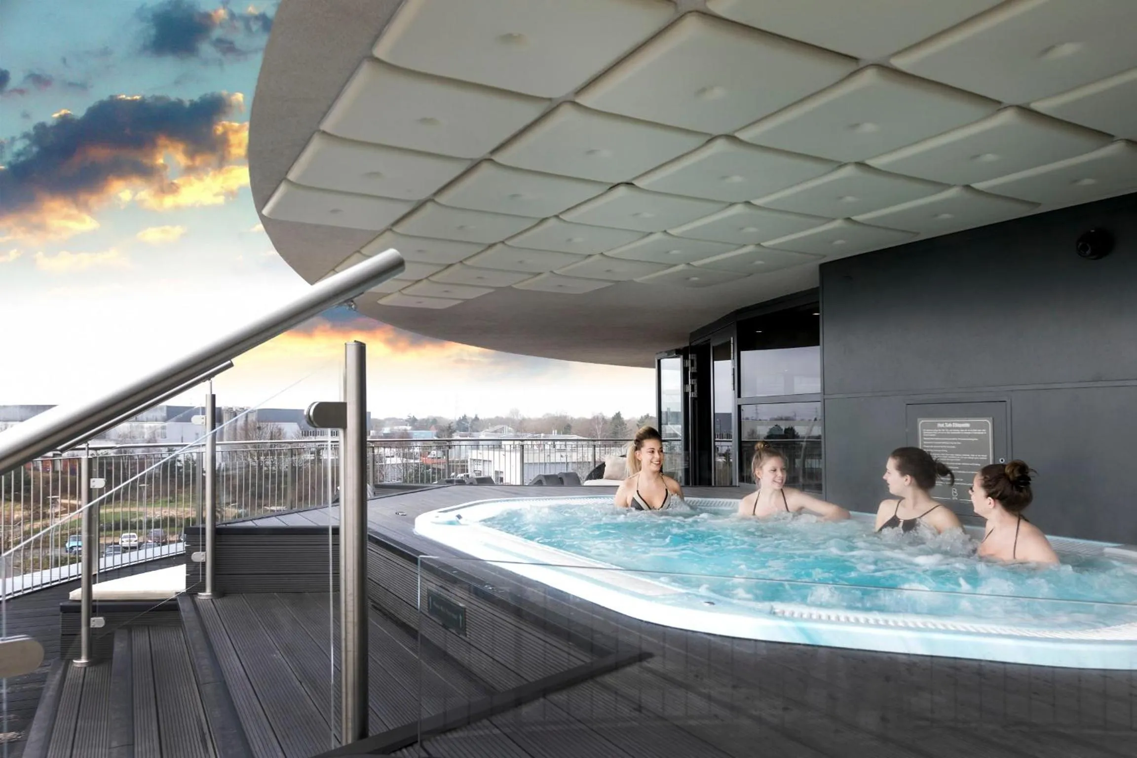 Hot Tub in Brooklands Hotel & Spa