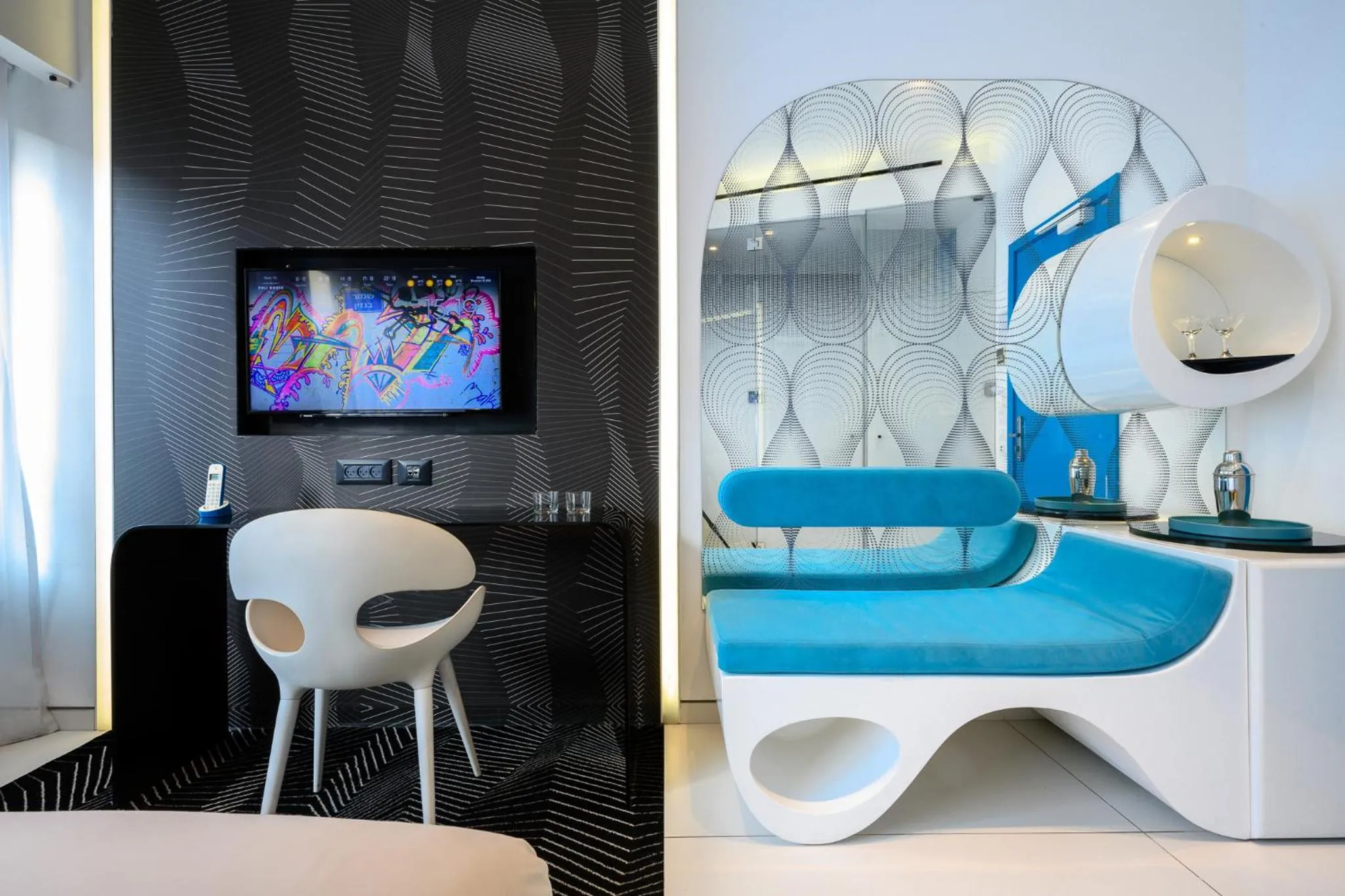 Bedroom in Poli House by AFI Hotels