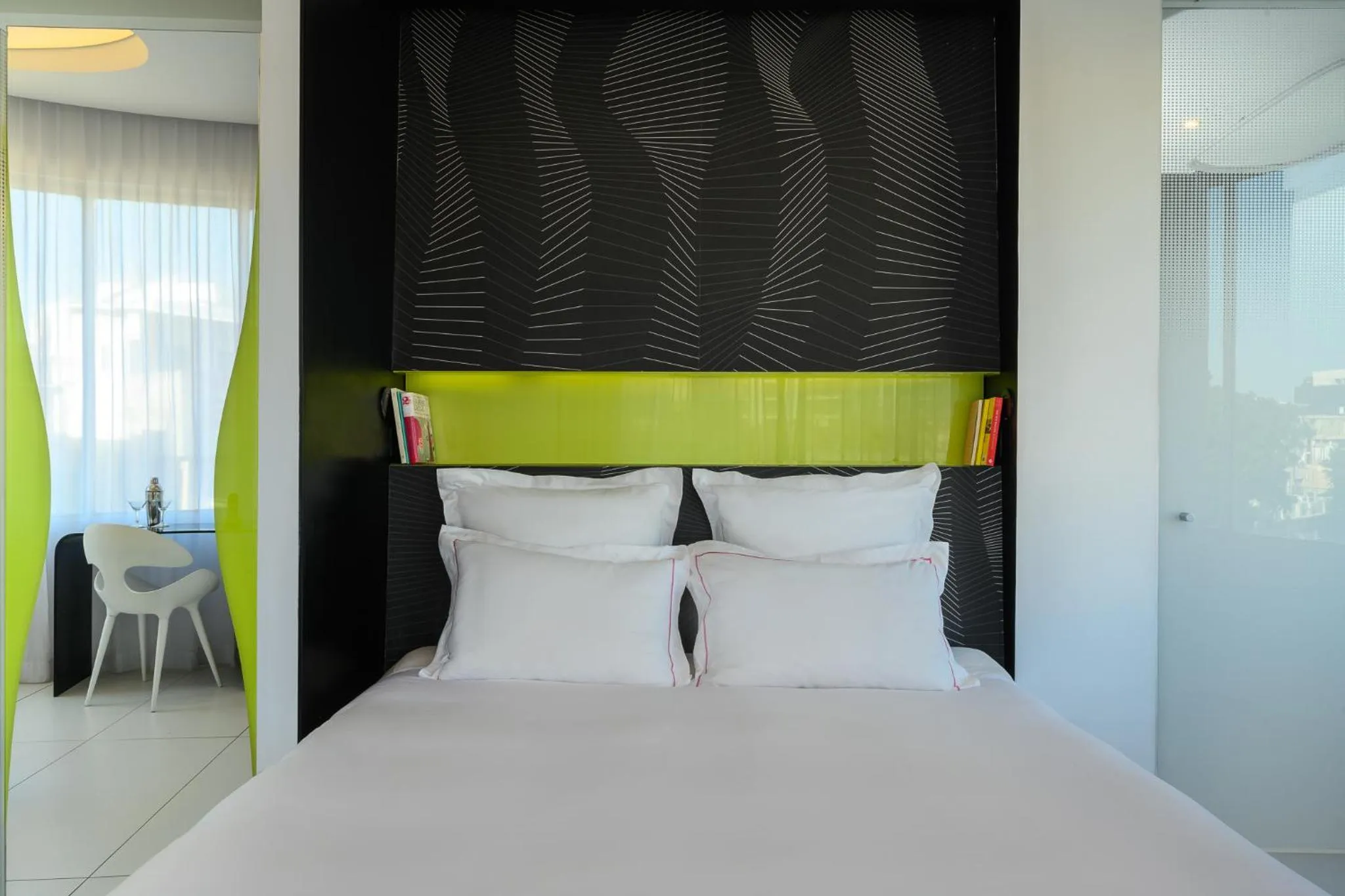 Bedroom, Bed in Poli House by AFI Hotels