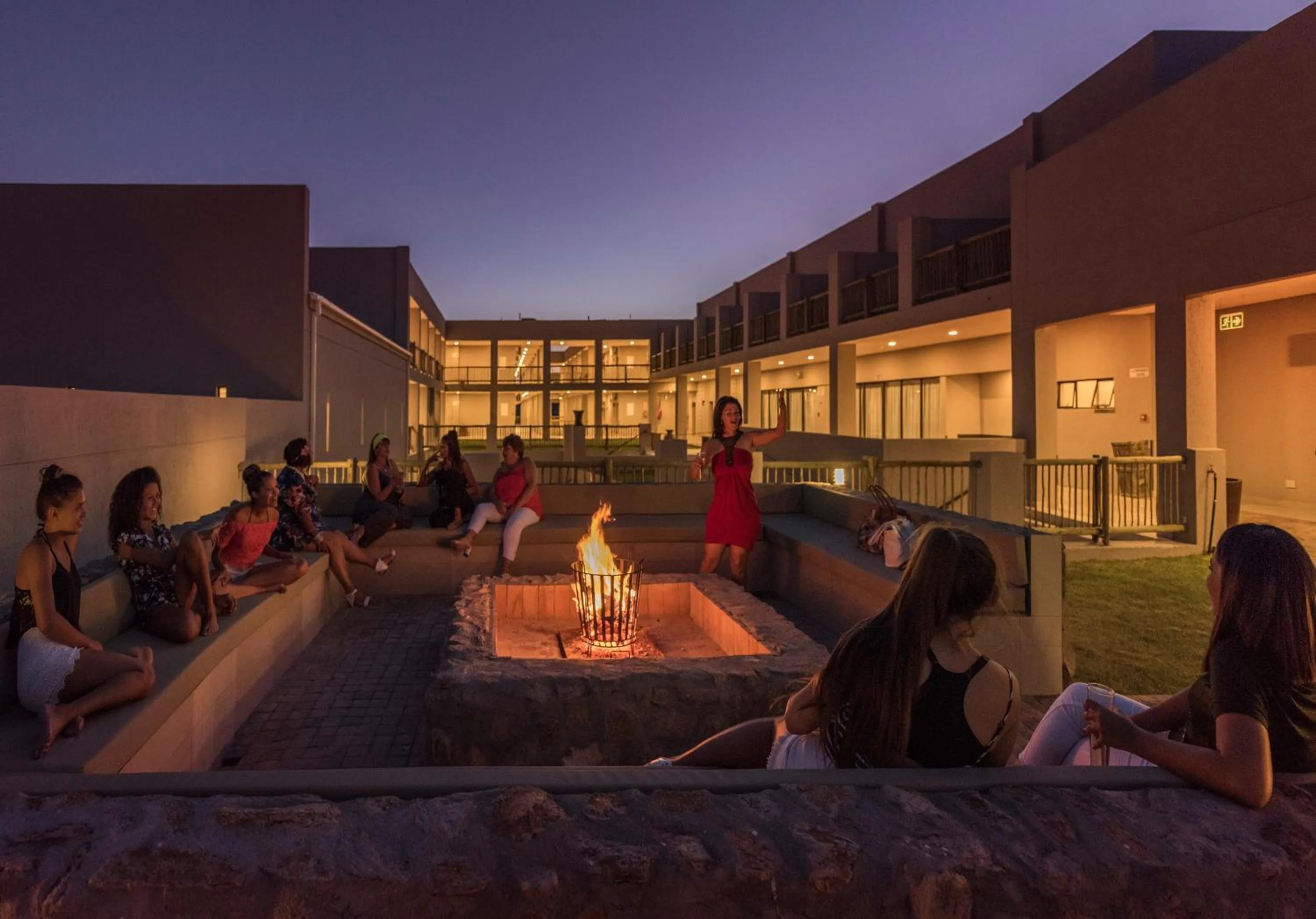 Balcony/Terrace in Springbok Inn