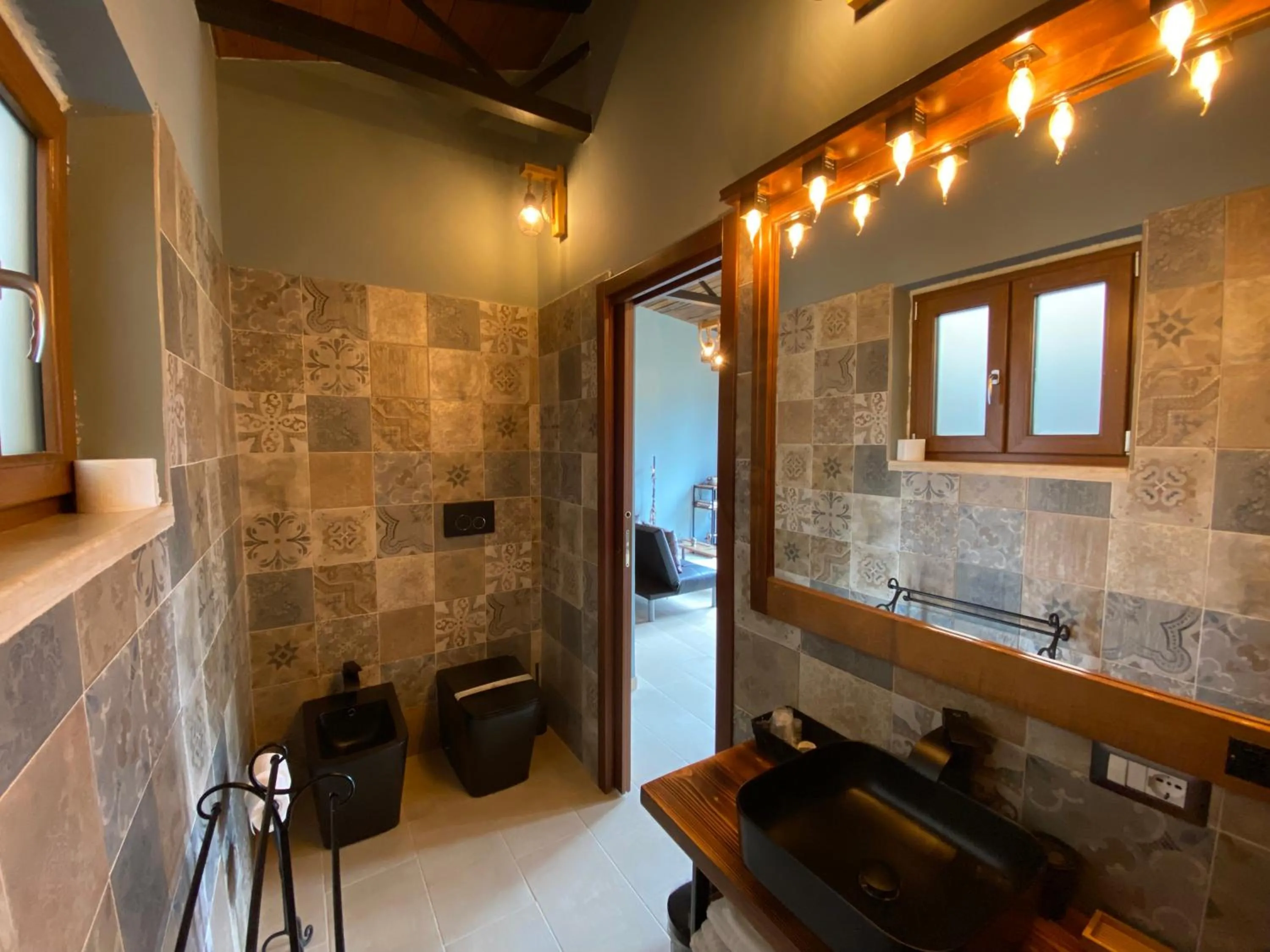 Toilet in Il Nido del Falco