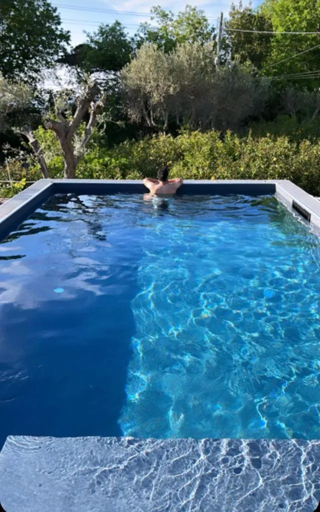 Swimming pool in Relais Villa Anna