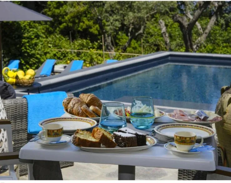 Swimming pool in Relais Villa Anna