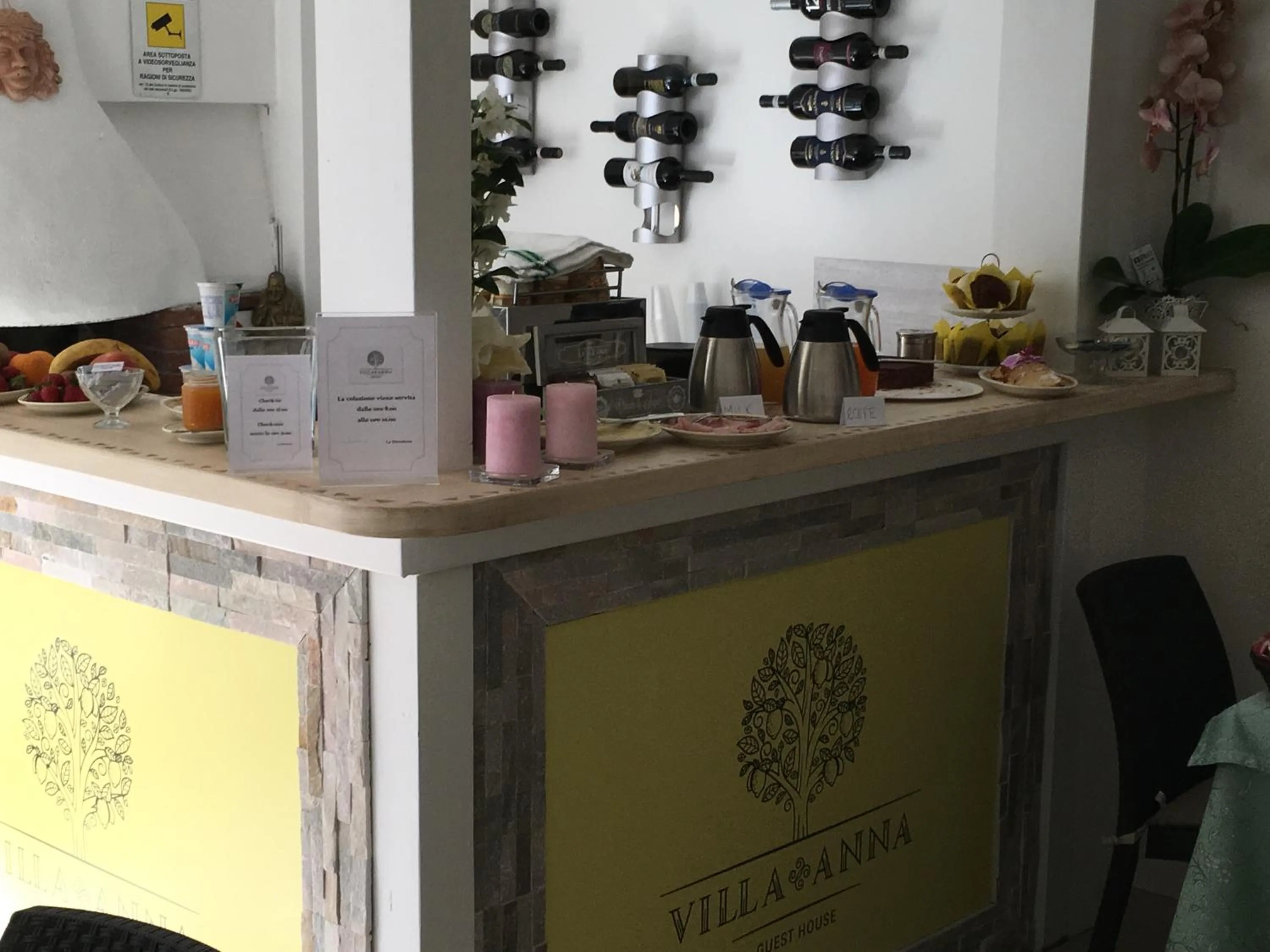 Lounge or bar in Relais Villa Anna