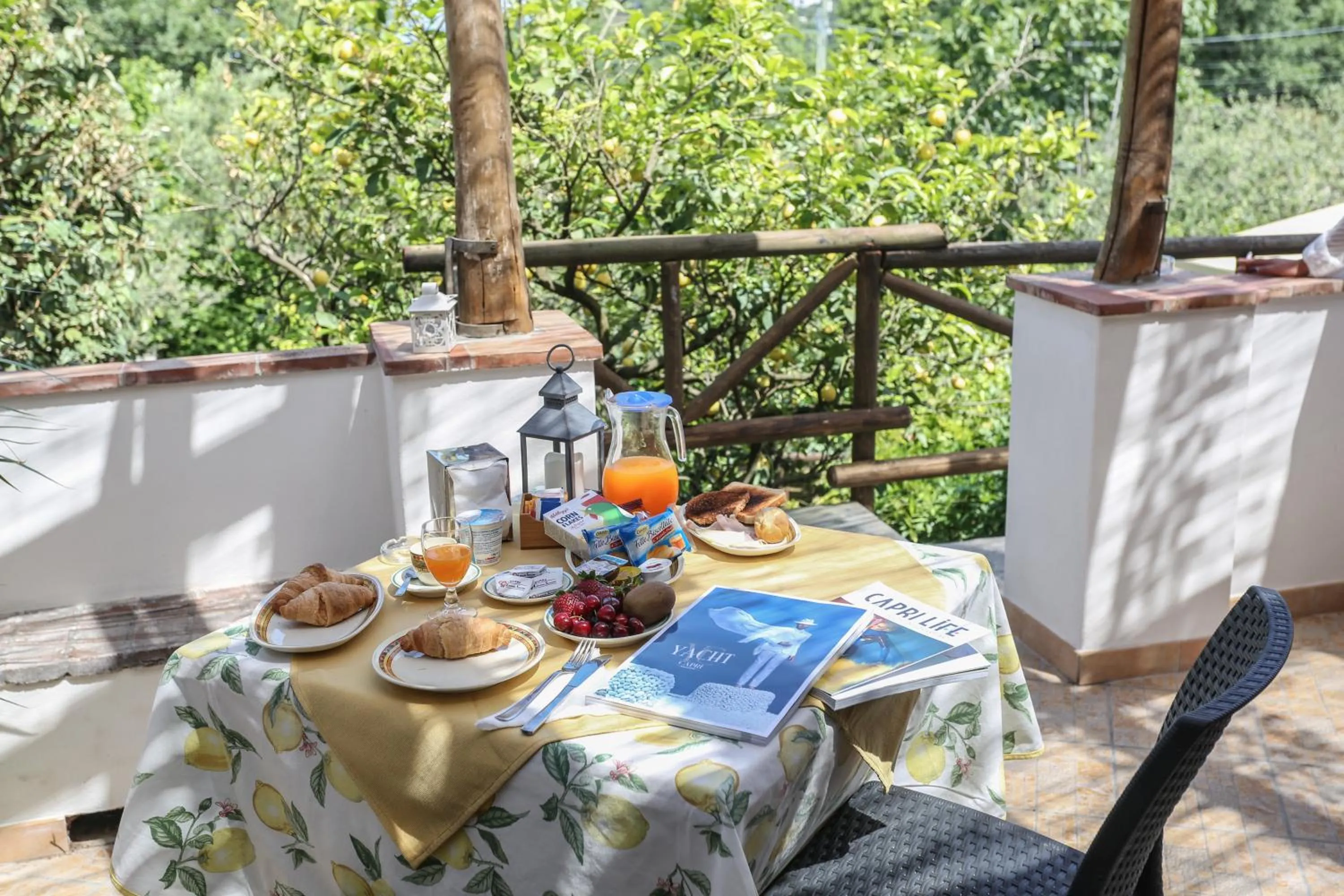 Balcony/Terrace in Relais Villa Anna