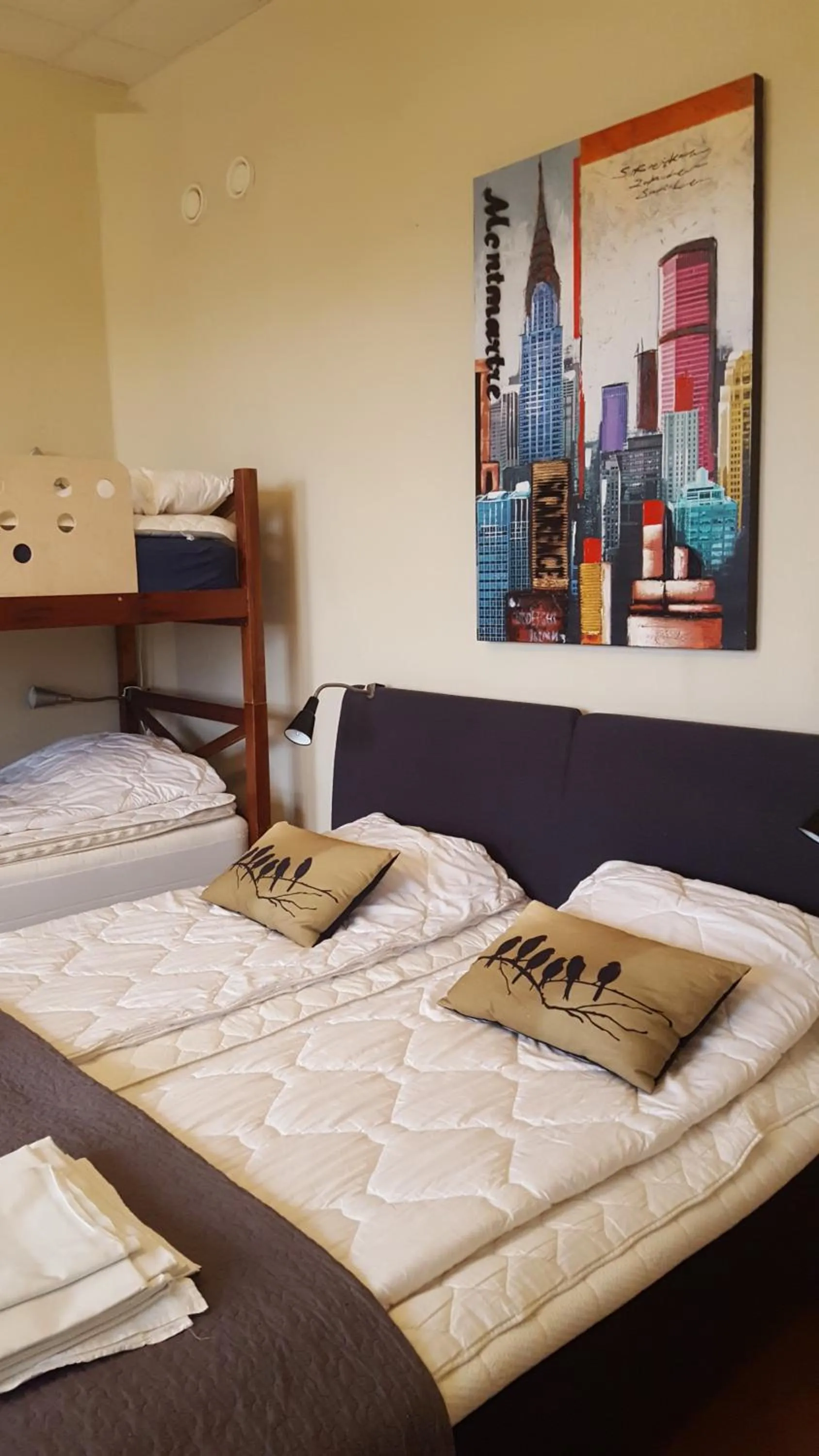 Bed in Centralstationens Vandrarhem