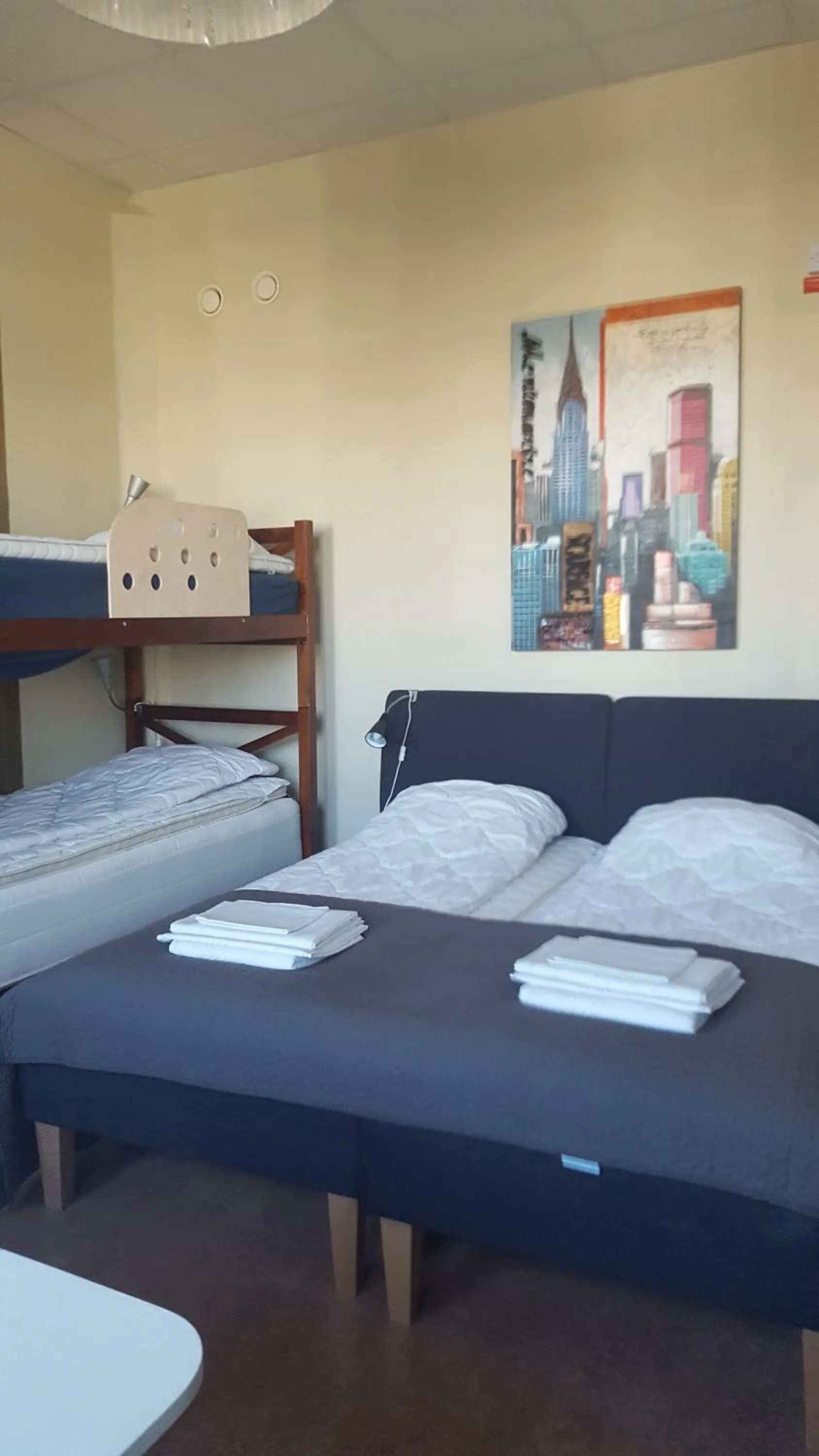 Bed in Centralstationens Vandrarhem