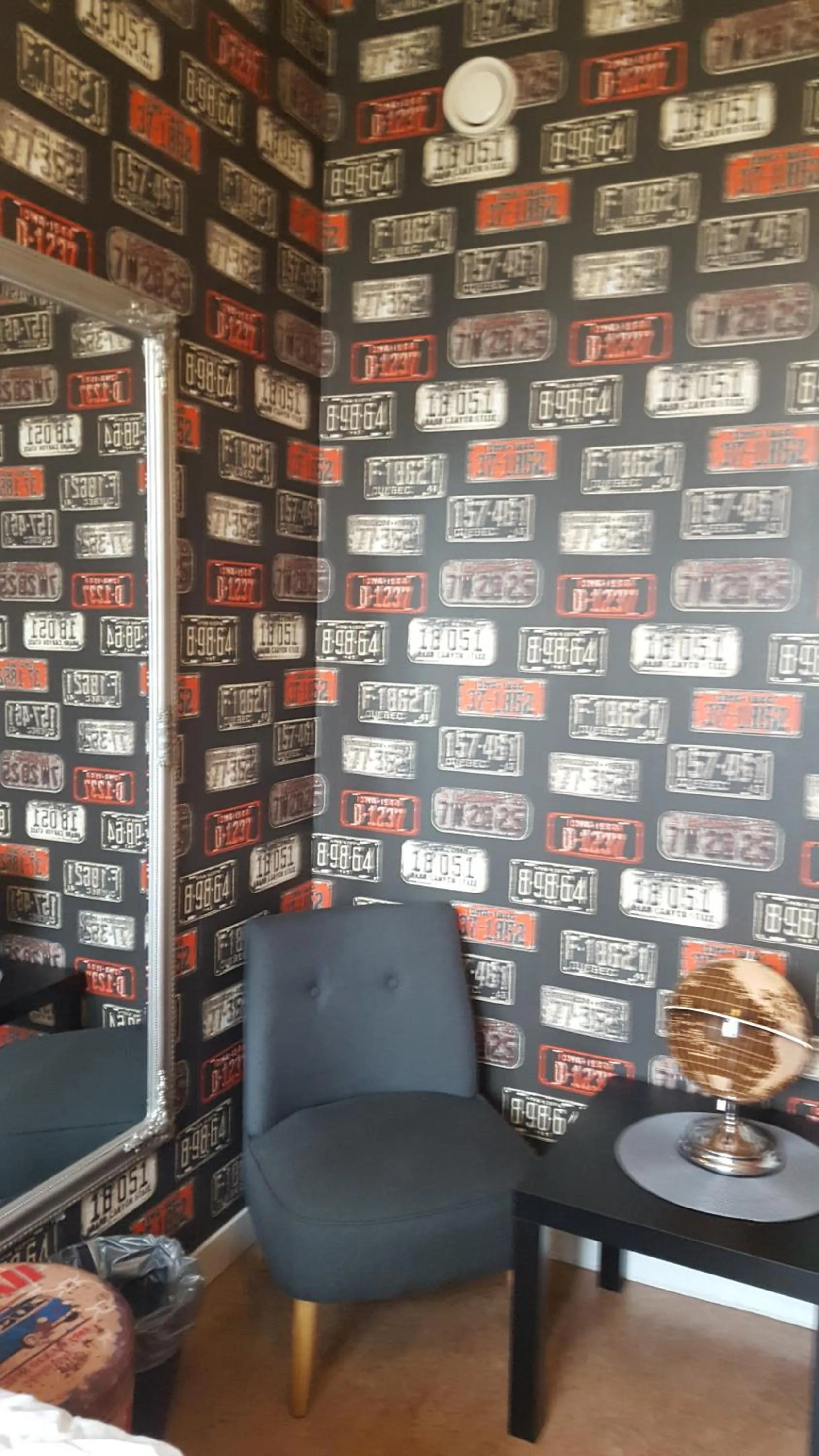 Seating area in Centralstationens Vandrarhem