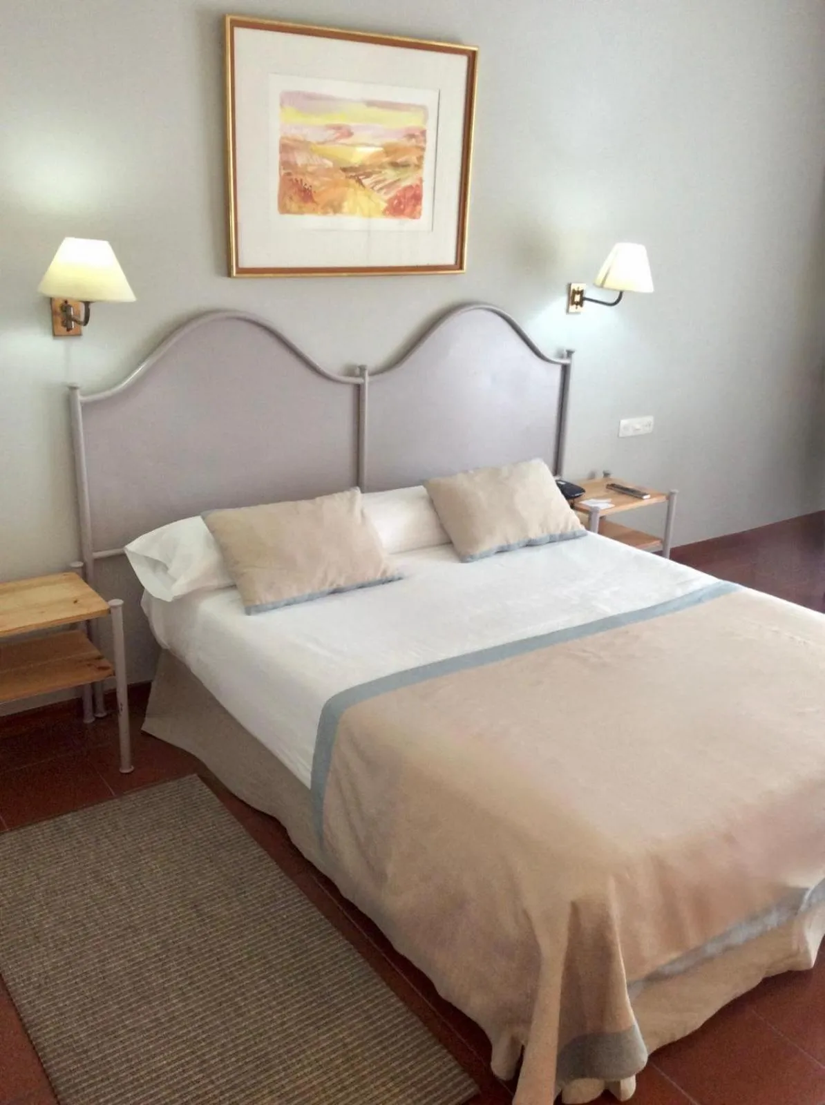 Bed in Parador de Ceuta