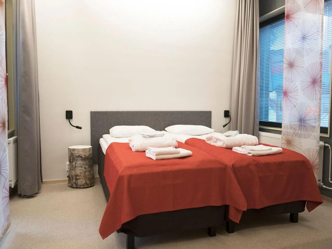 Bed in Santasport Resort