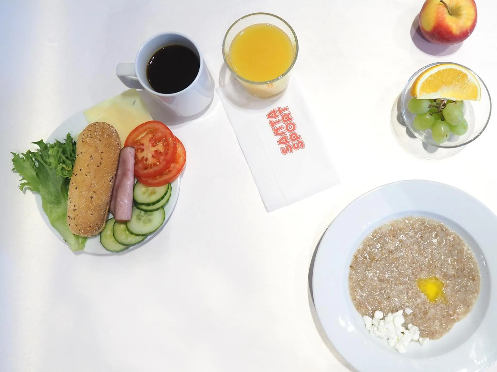 Breakfast in Santasport Resort