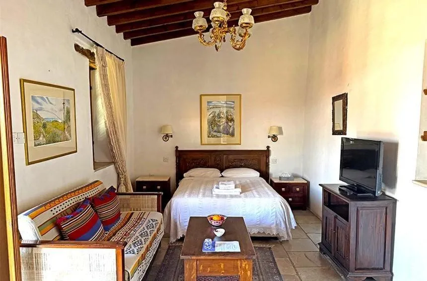 Living room, Bed in Niki's House