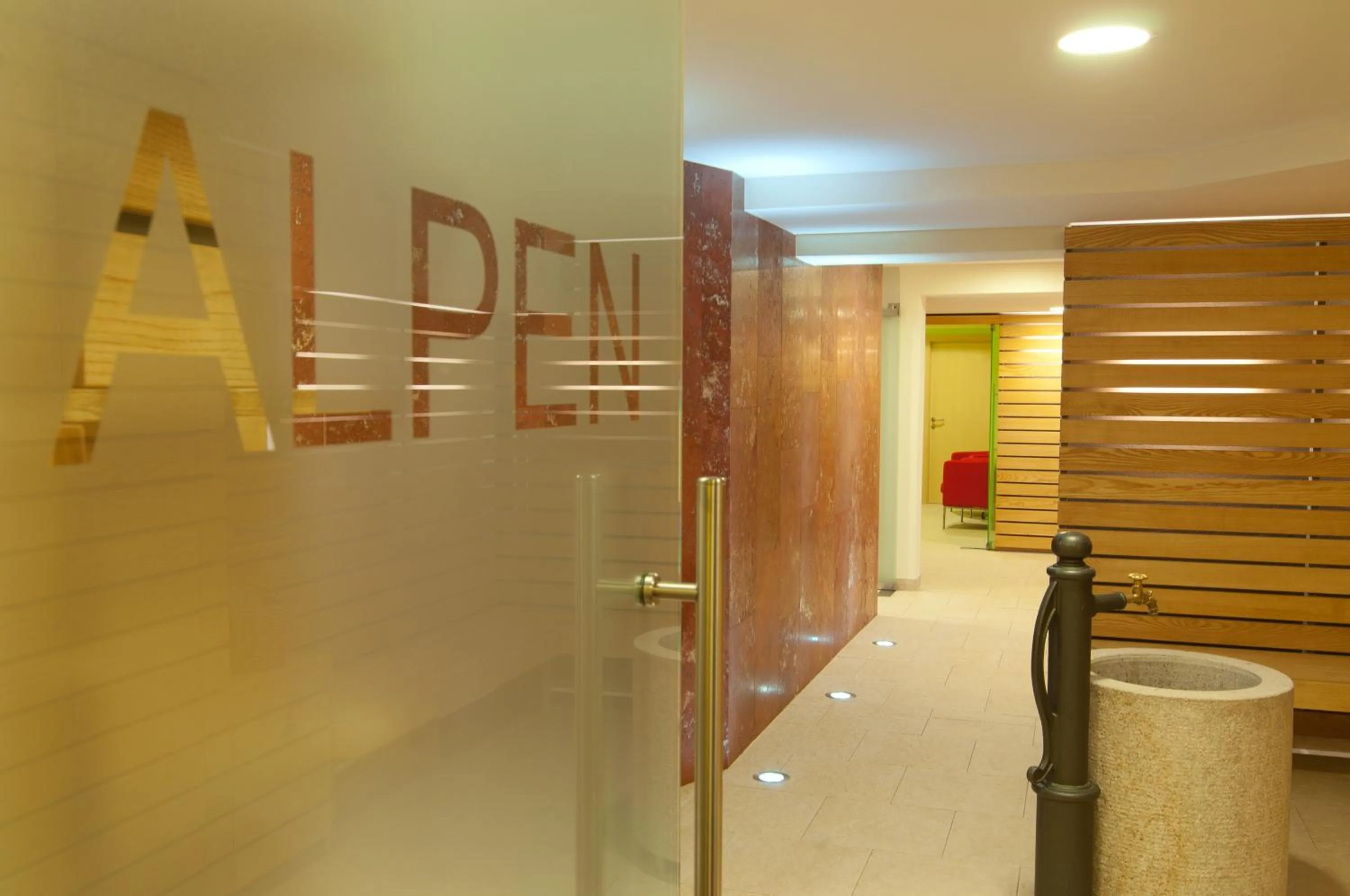 Sauna in Hotel Alpenland