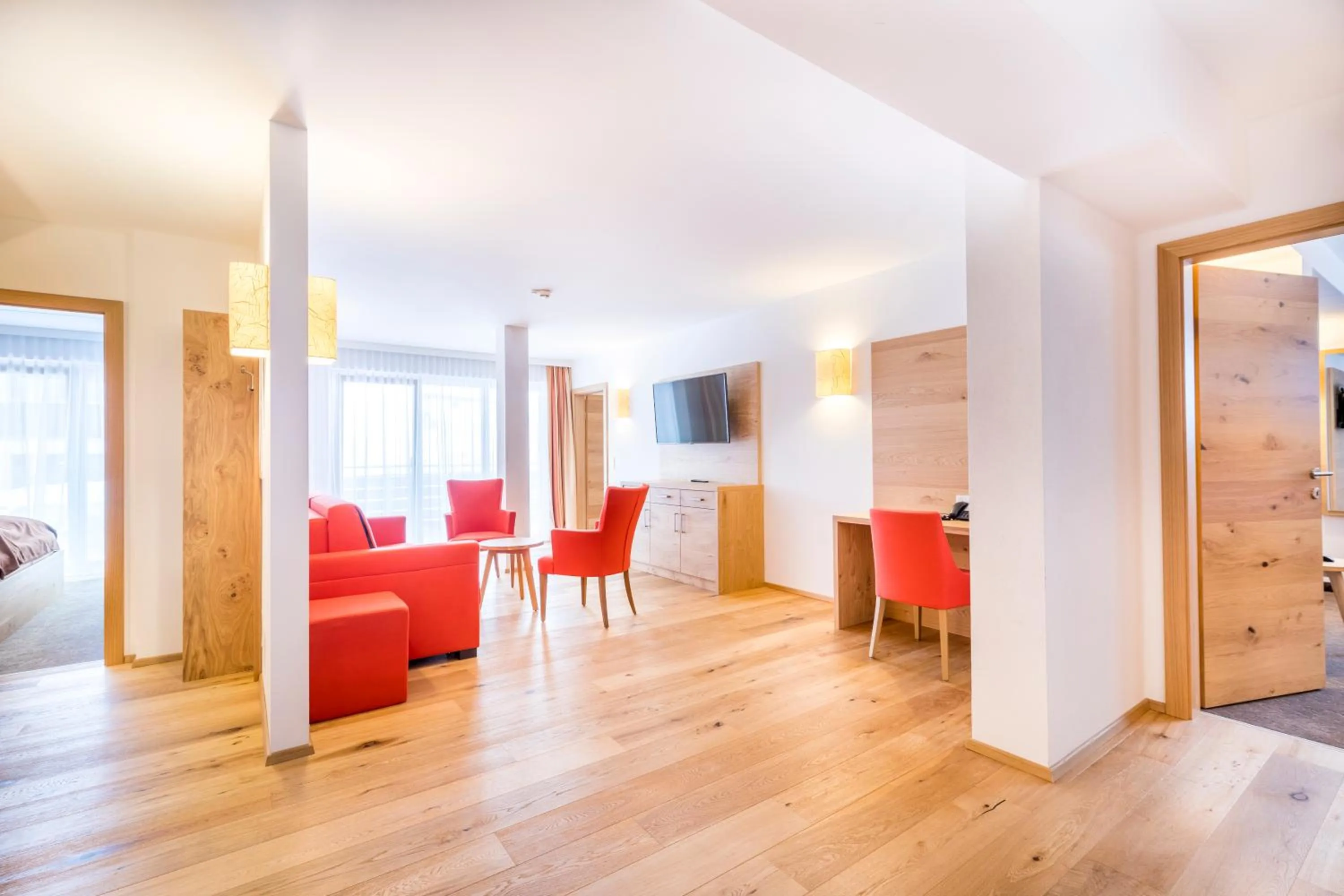 Living room in Hotel Alpenland