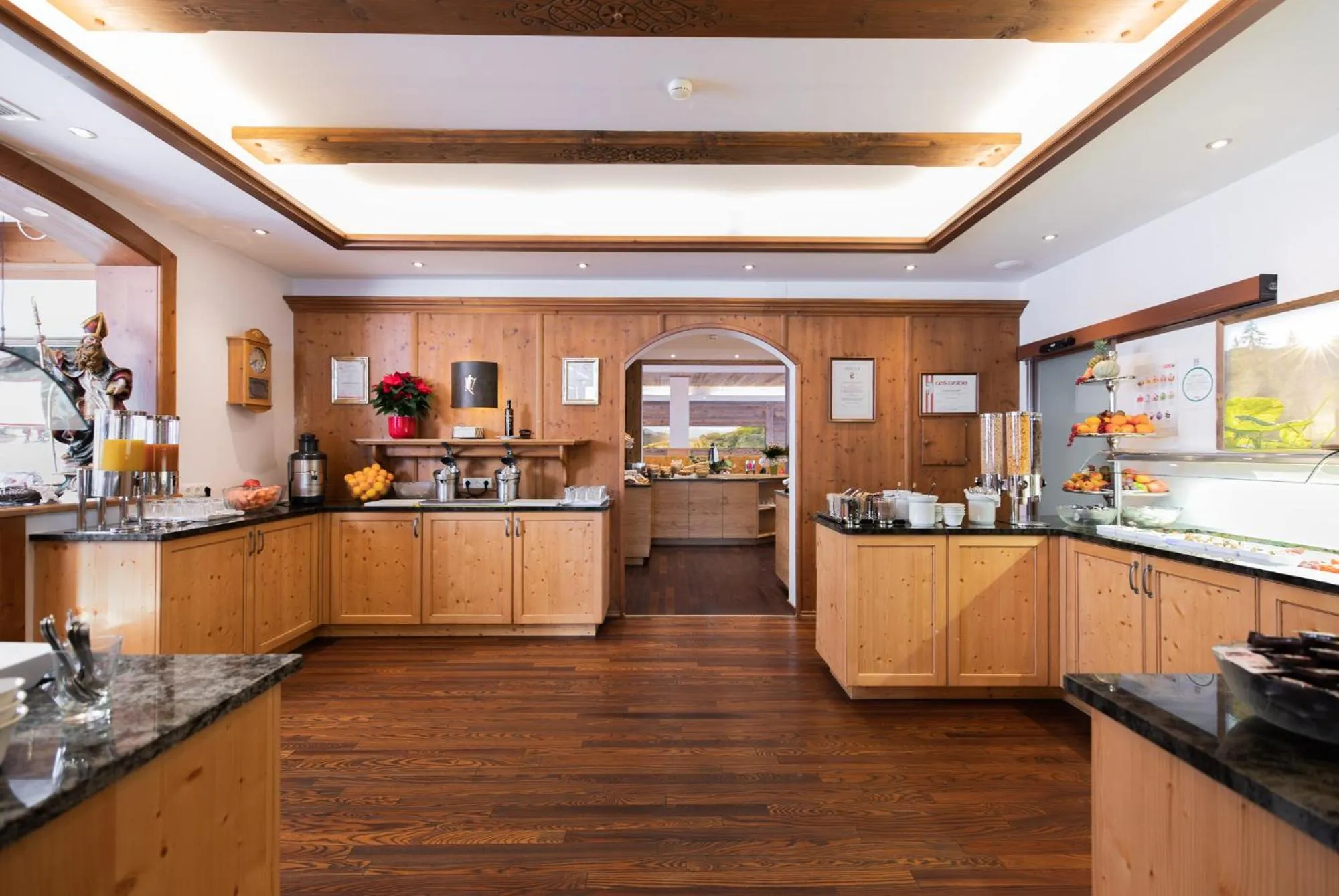 Breakfast in Hotel Alpenland