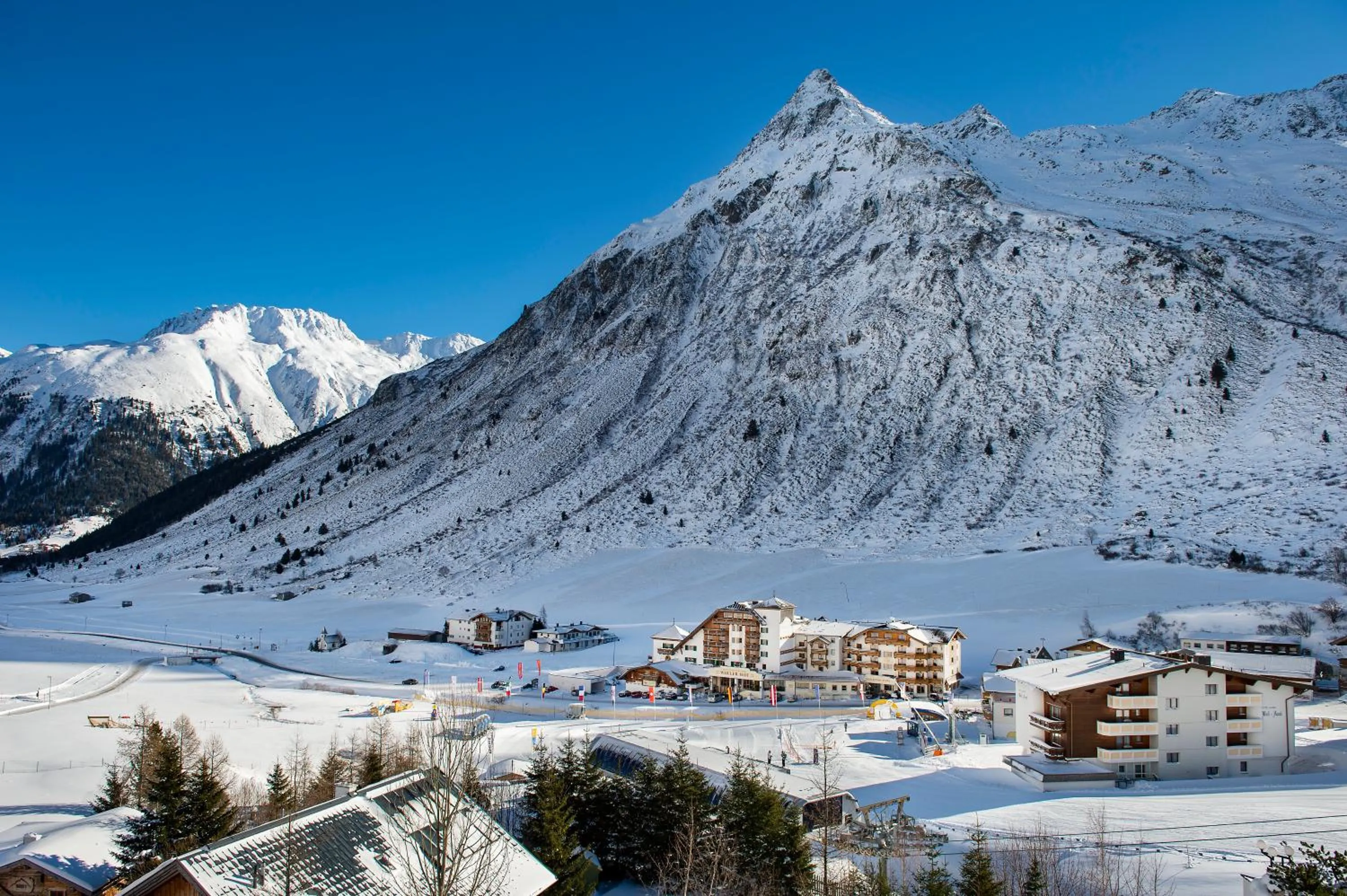 View (from property/room) in Alpenromantik-Hotel Wirlerhof