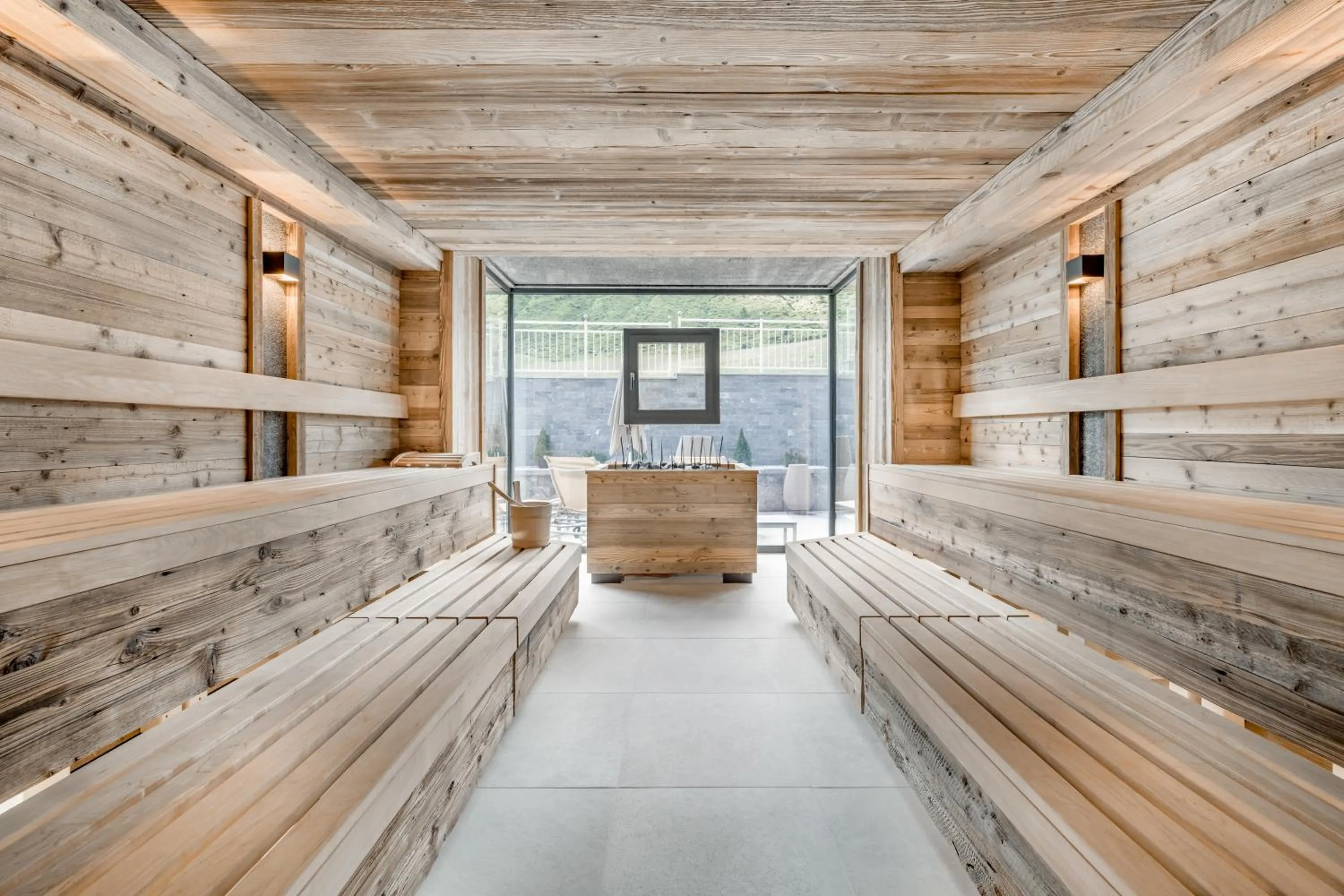 Sauna in Alpenromantik-Hotel Wirlerhof